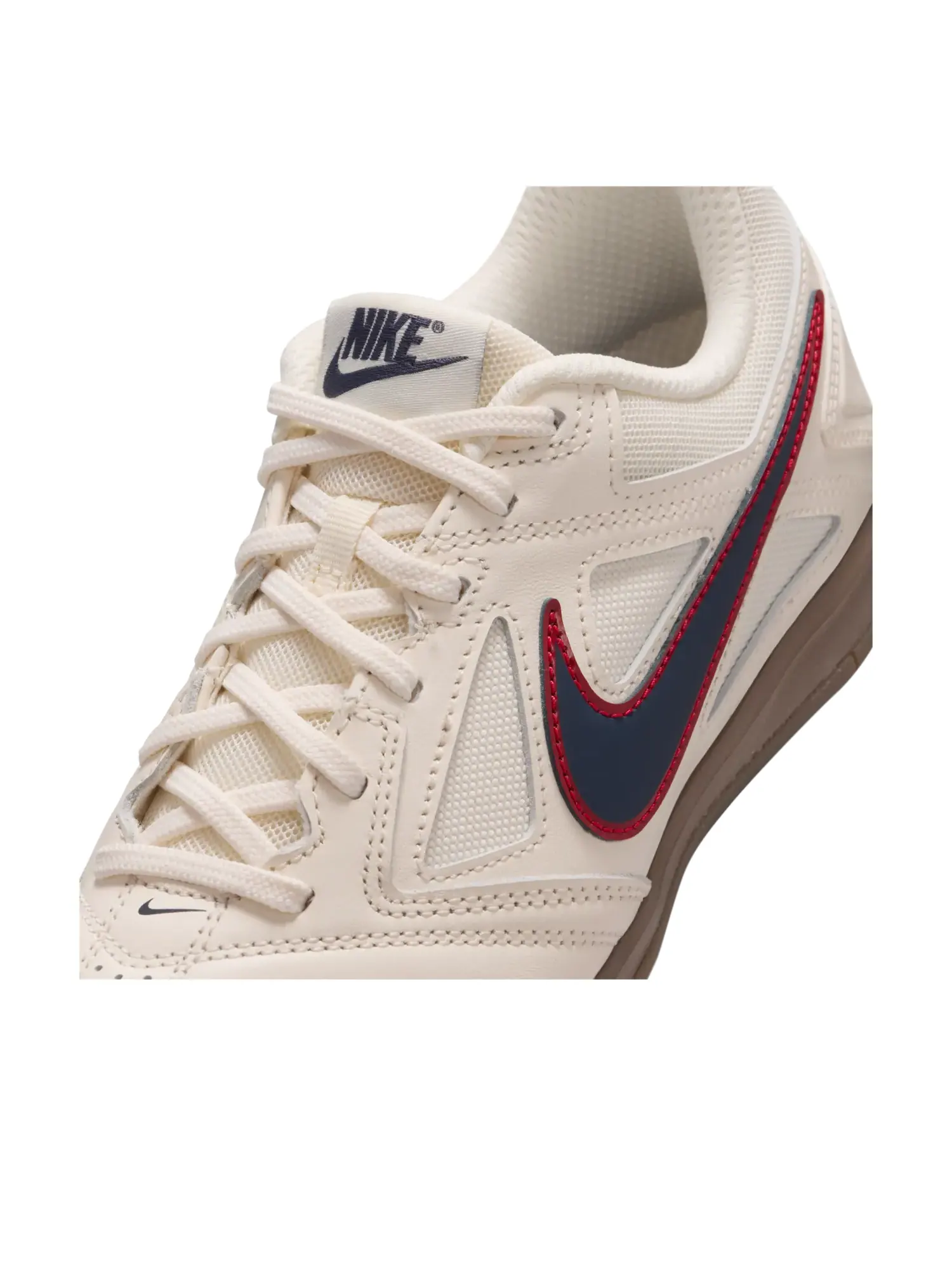 Кроссовки (GS) Nike Gato 'Pale Ivory University Red' — изображение 7 из 8, белый