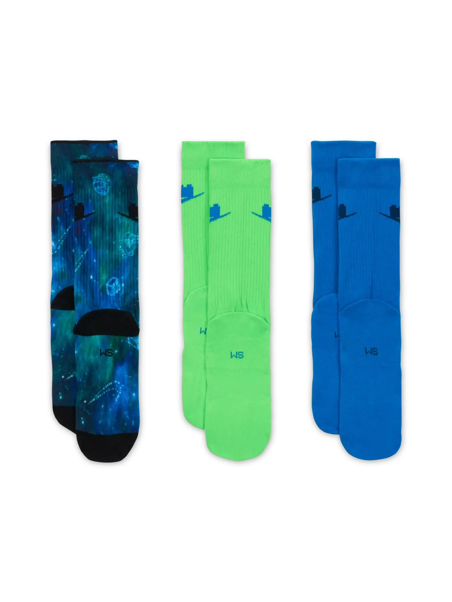 Кроссовки Nike x Lego Socks 'Brave Blue' — изображение 2 из 4, мульти