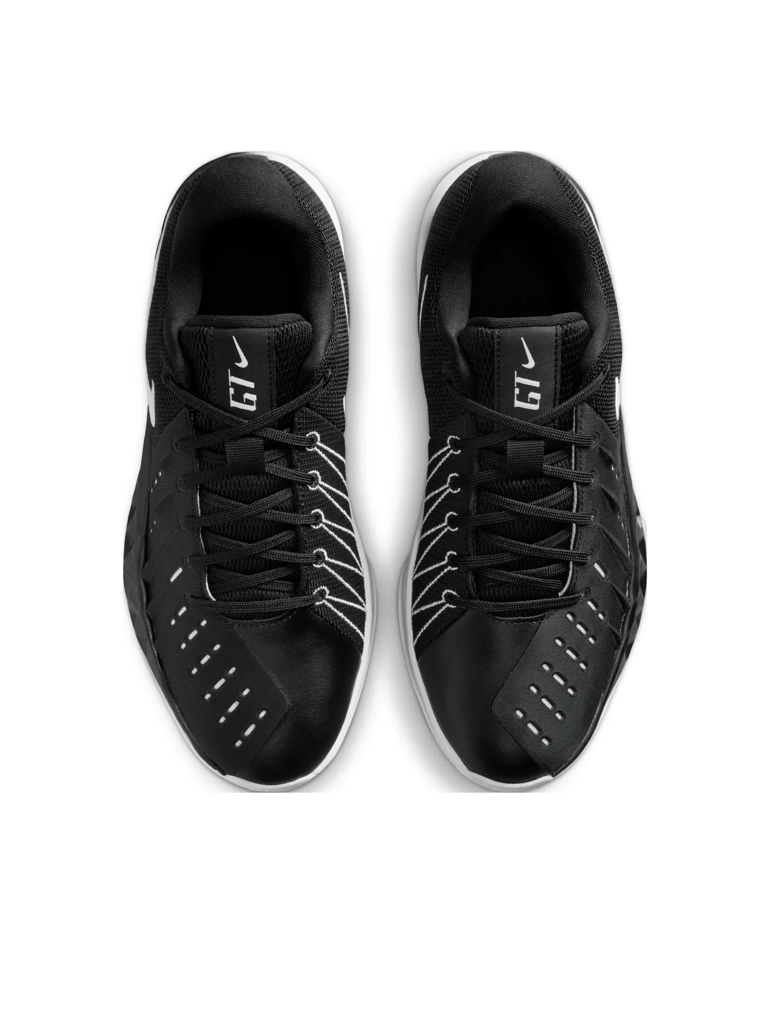 Кроссовки Nike GT Cut Academy 2 'Black Pure Platinum' — изображение 4 из 7, черный/платиновый/белый