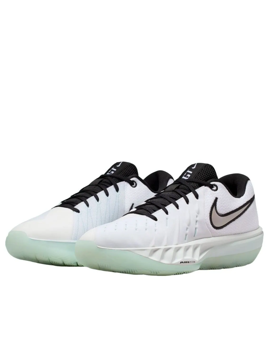 Кроссовки Nike GT Cut Academy 2 'White Glacier Blue' — изображение 2 из 4, белый/синий/белый/черный