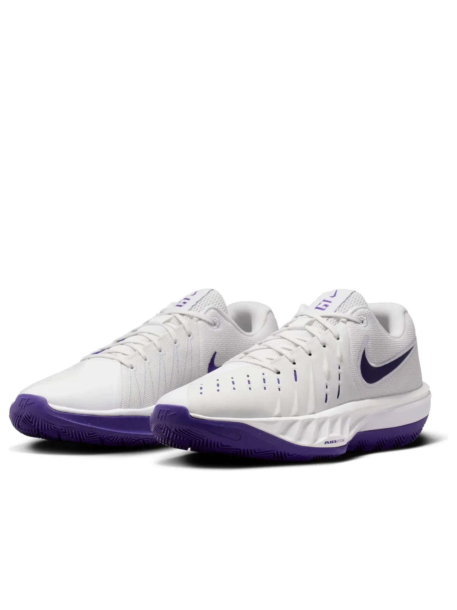 Мужские баскетбольные кроссовки с шнуровкой Air Zoom G.T. Cut Academy 2 EP Nike — изображение 4 из 6, белый