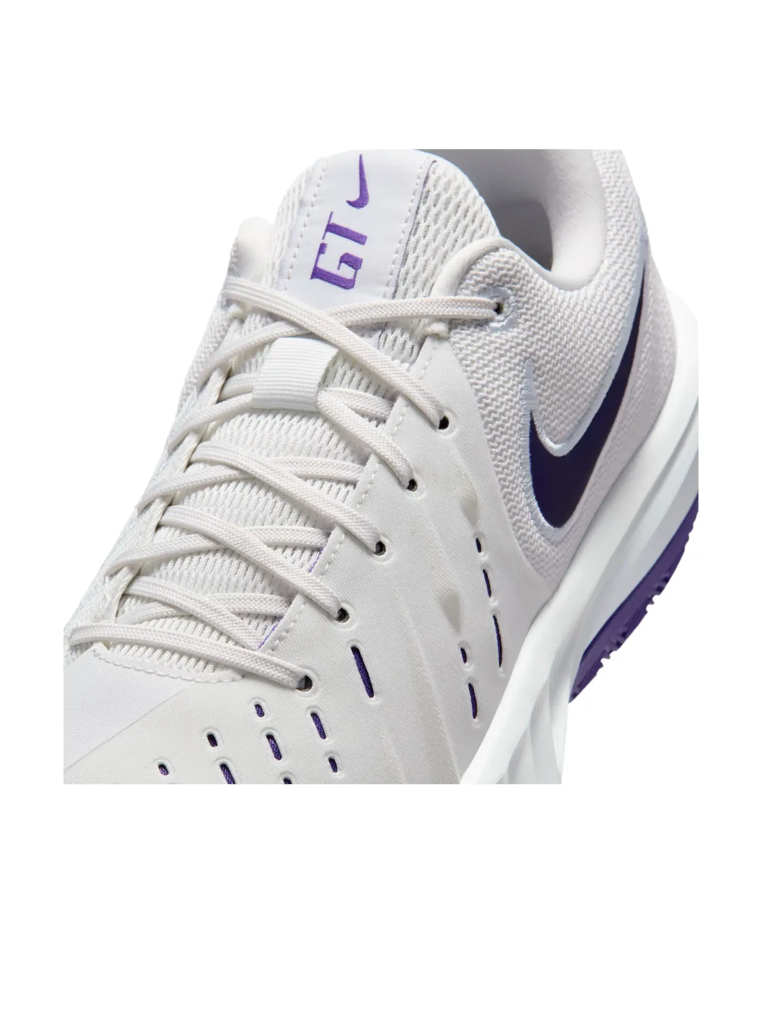 Мужские баскетбольные кроссовки с шнуровкой Air Zoom G.T. Cut Academy 2 EP Nike — изображение 5 из 6, белый