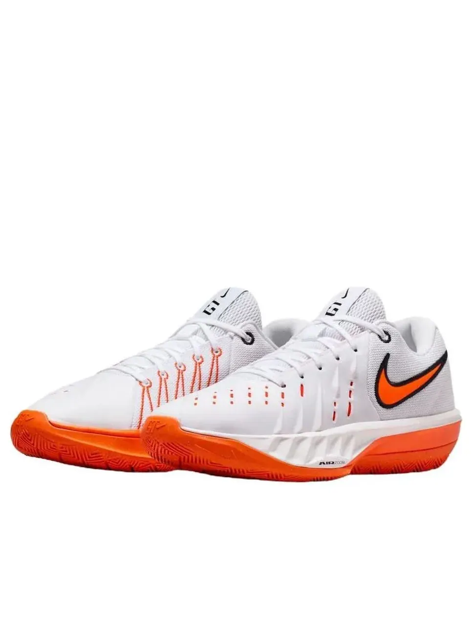 Кроссовки Nike Air Zoom GT Cut Academy 2 EP 'White Safety Orange' — изображение 3 из 6, белый