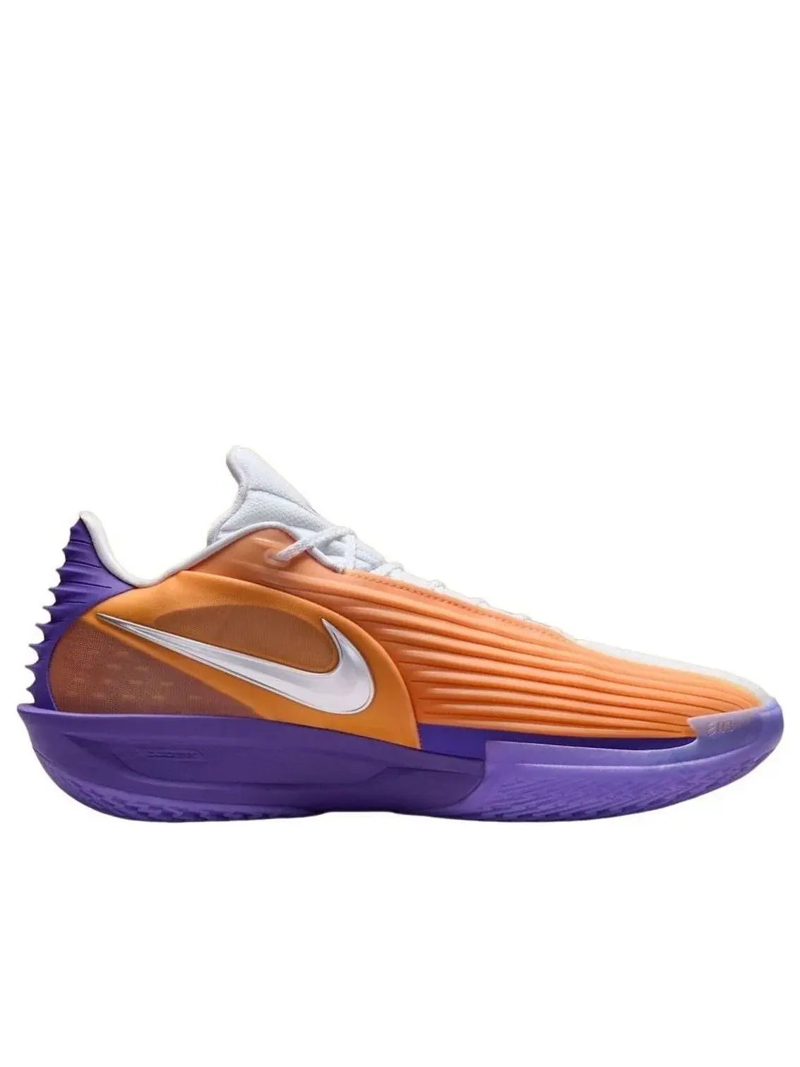 Кроссовки Nike GT Cut 3 Turbo 'Violet Haze Total Orange' — изображение 2 из 7, фиолетовый