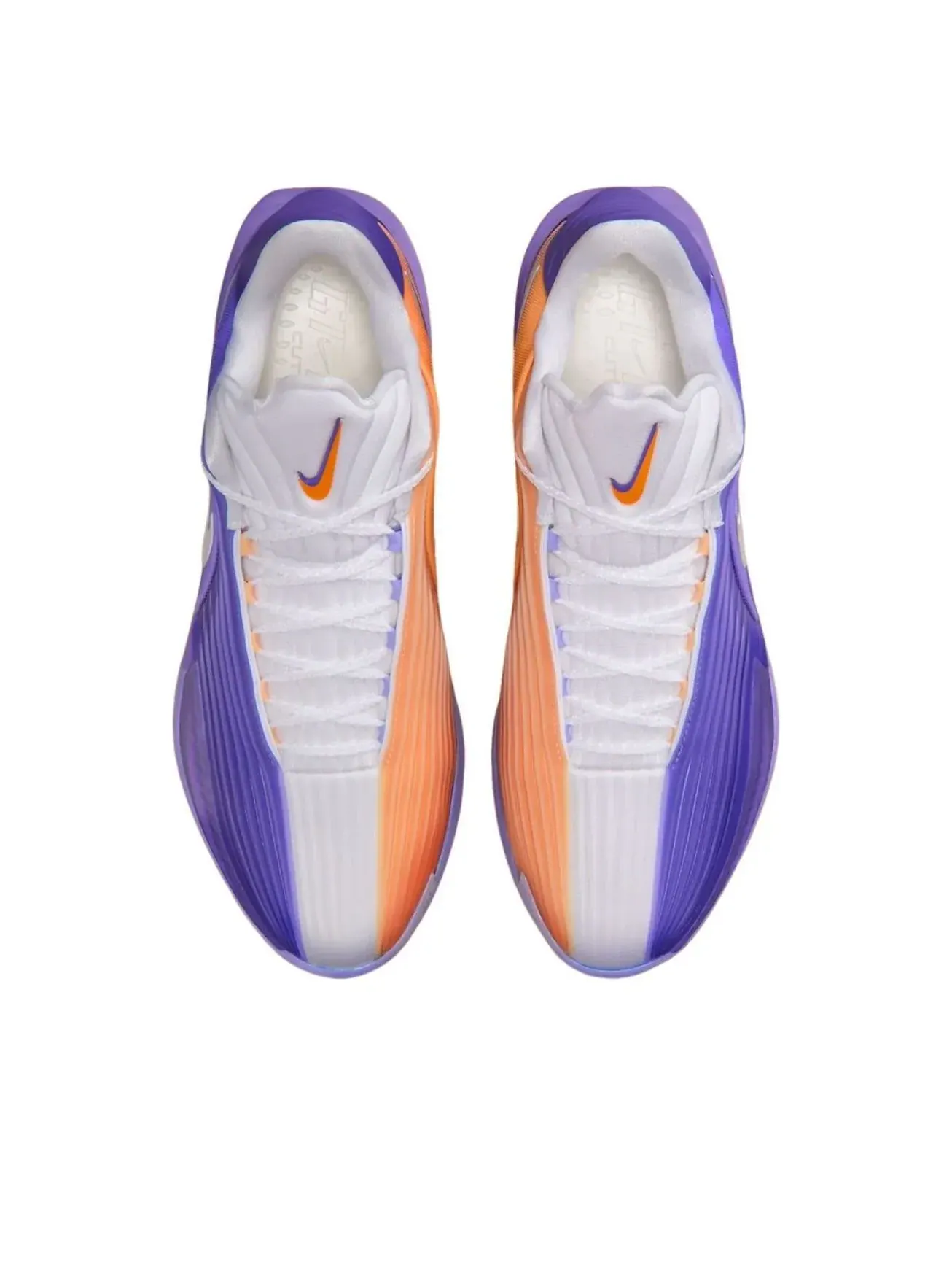 Кроссовки Nike GT Cut 3 Turbo 'Violet Haze Total Orange' — изображение 4 из 7, фиолетовый