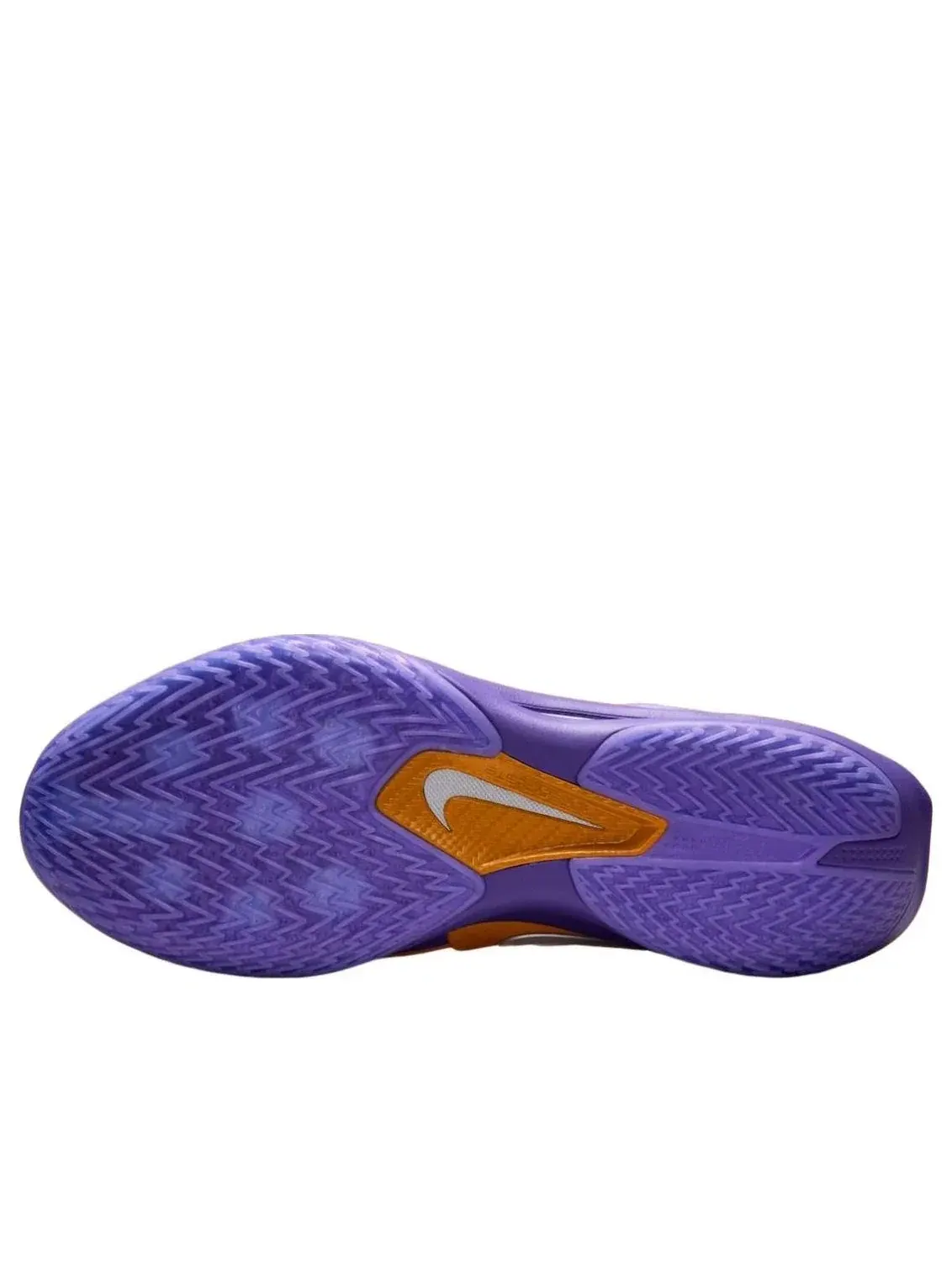 Кроссовки Nike GT Cut 3 Turbo 'Violet Haze Total Orange' — изображение 6 из 7, фиолетовый