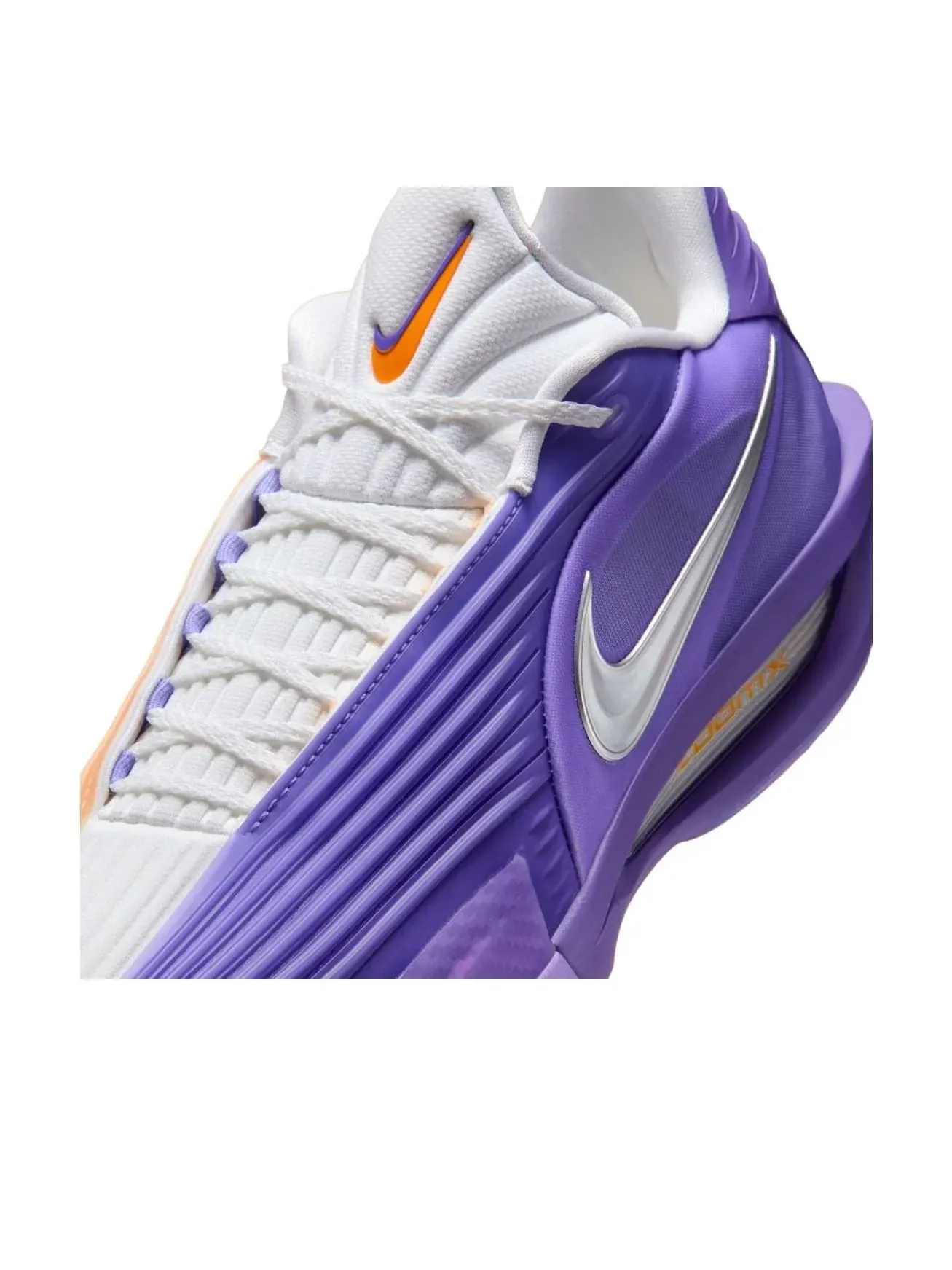 Кроссовки Nike GT Cut 3 Turbo 'Violet Haze Total Orange' — изображение 7 из 7, фиолетовый