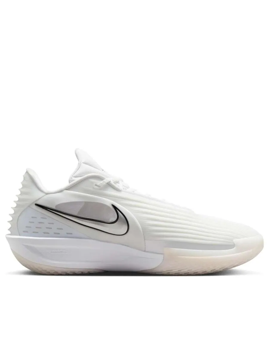 Кроссовки Nike Air Zoom GT Cut 3 Turbo EP 'White Metallic Silver' — изображение 2 из 6, белый