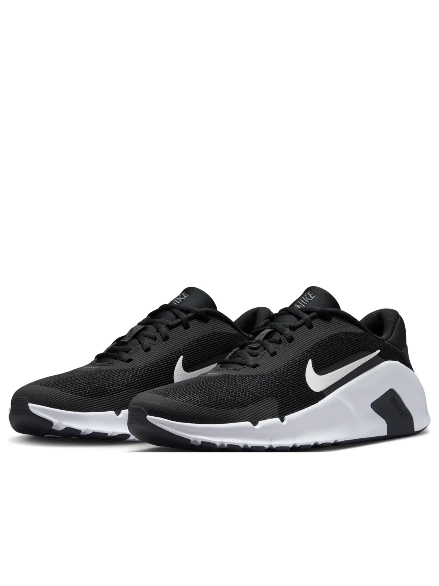 Кроссовки Nike Flex Train 'Black White' — изображение 4 из 7, черный