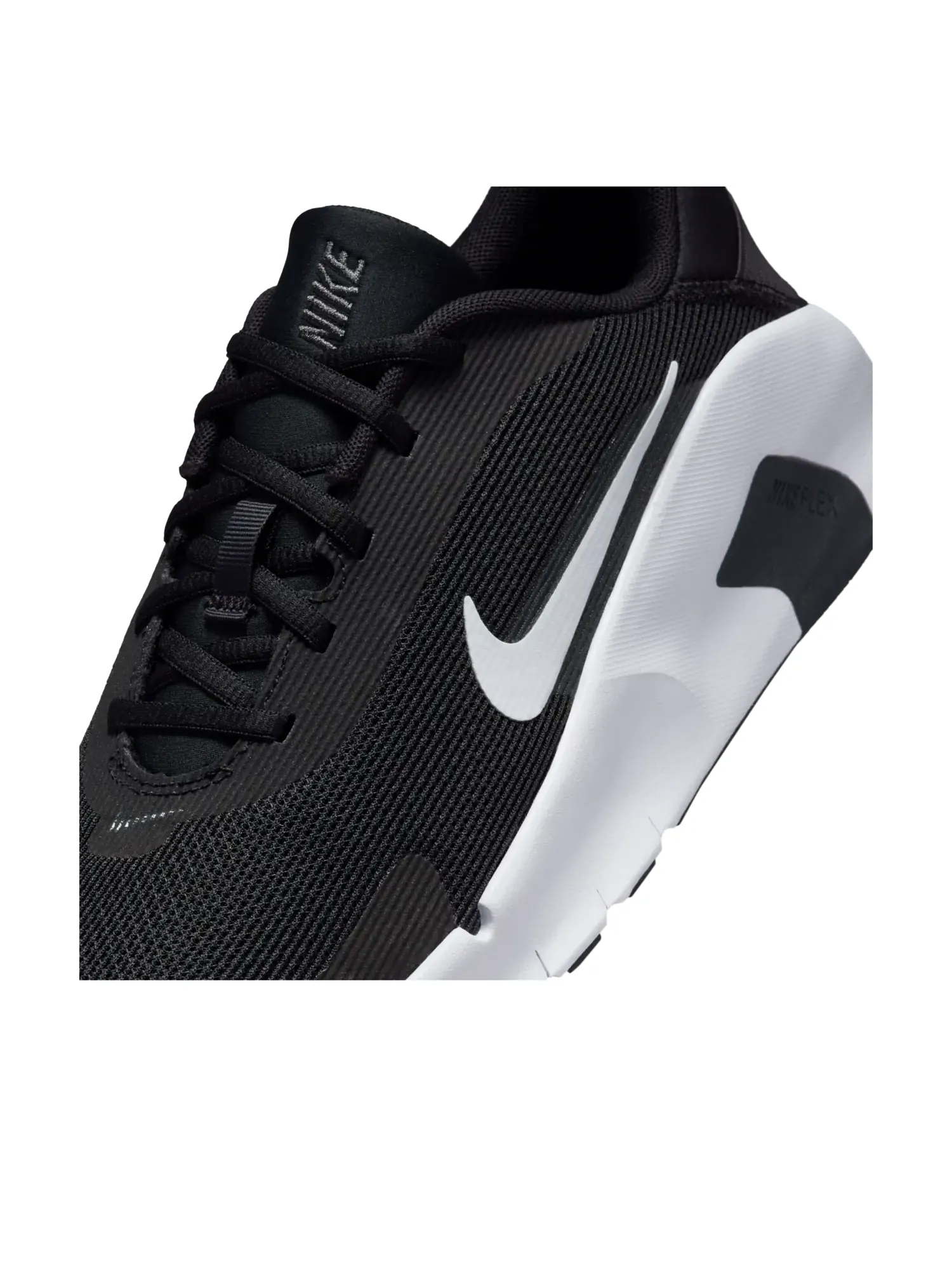 Кроссовки Nike Flex Train 'Black White' — изображение 5 из 7, черный