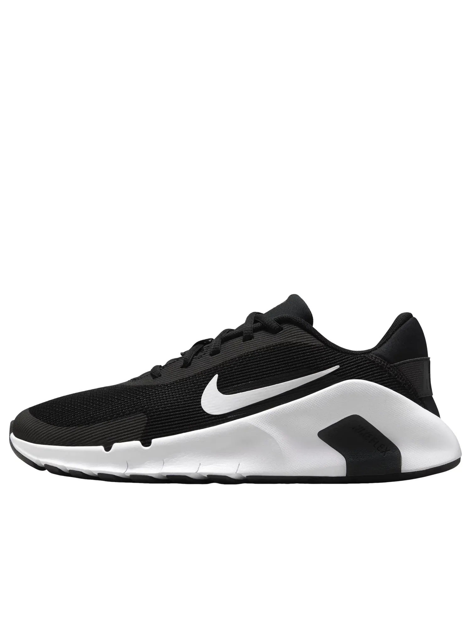 Женские кроссовки для тренировок с шнуровкой Flex Train Nike — изображение 1 из 7, черный