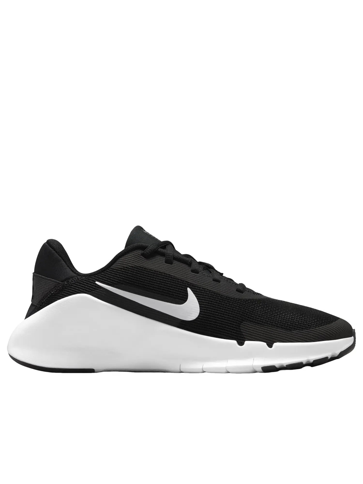 Женские кроссовки для тренировок с шнуровкой Flex Train Nike — изображение 2 из 7, черный