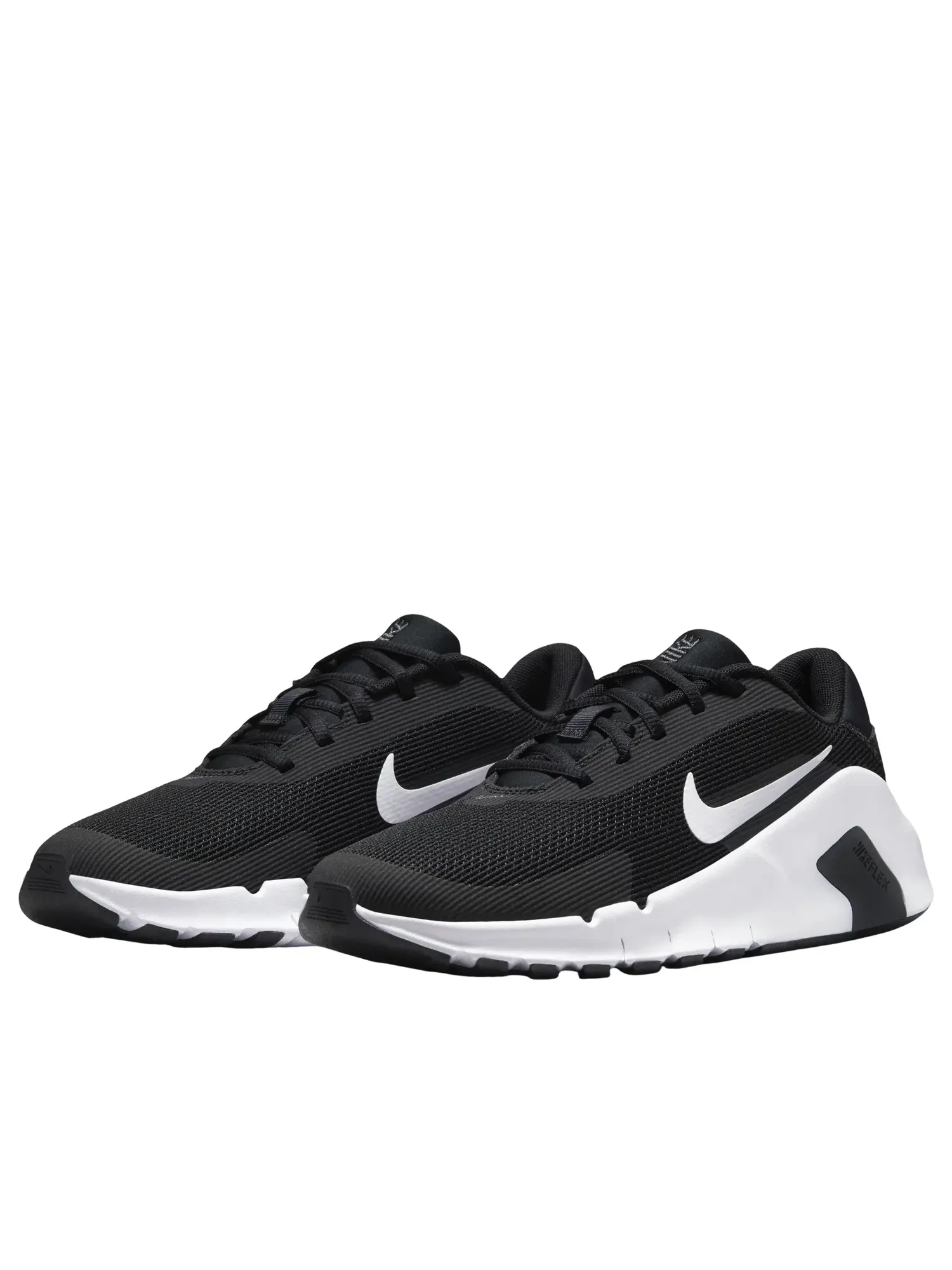 Женские кроссовки для тренировок с шнуровкой Flex Train Nike — изображение 5 из 7, черный