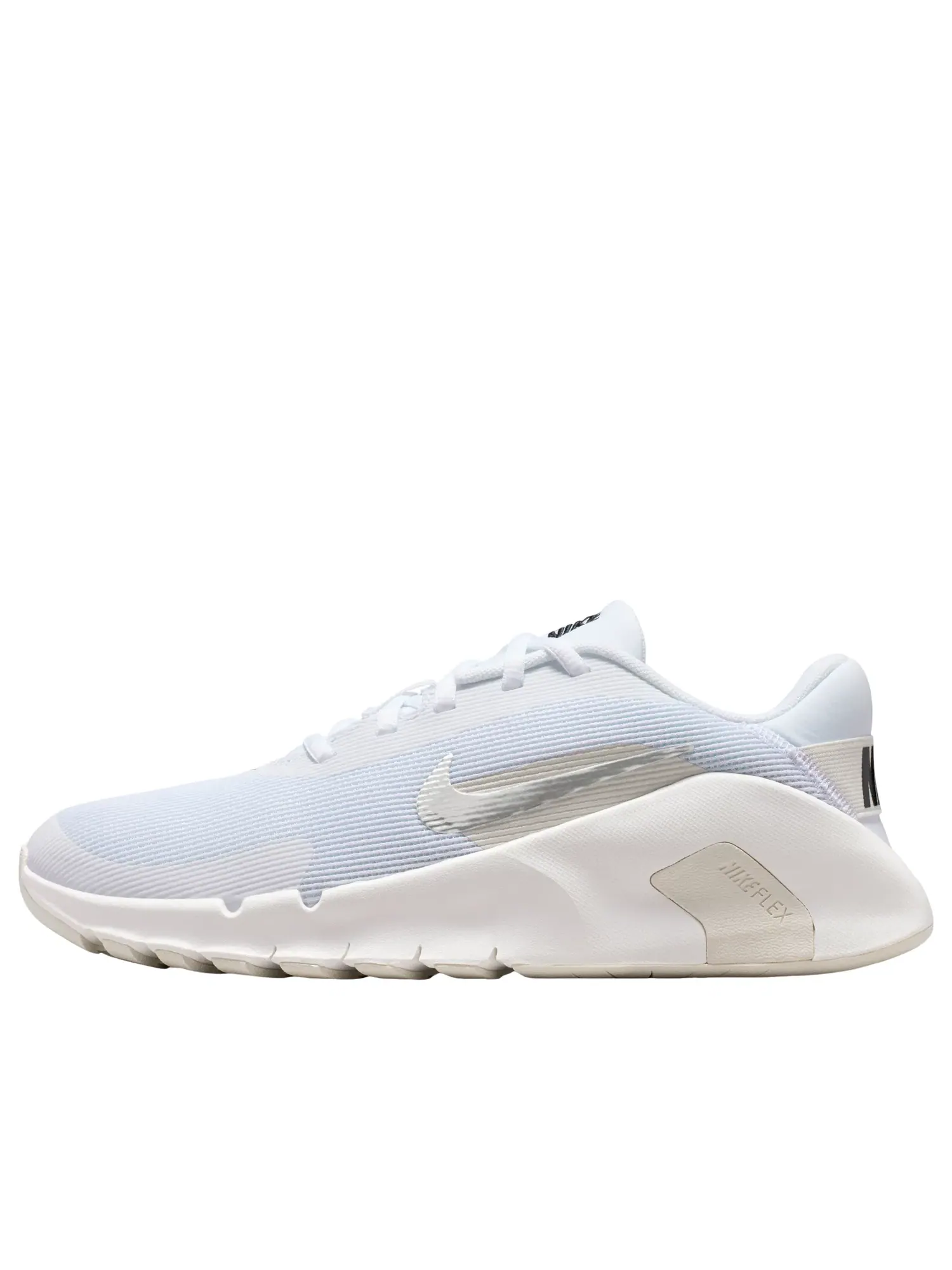Женские кроссовки для тренировок с шнуровкой Flex Train White Sail Phantom Nike — изображение 1 из 7, синий