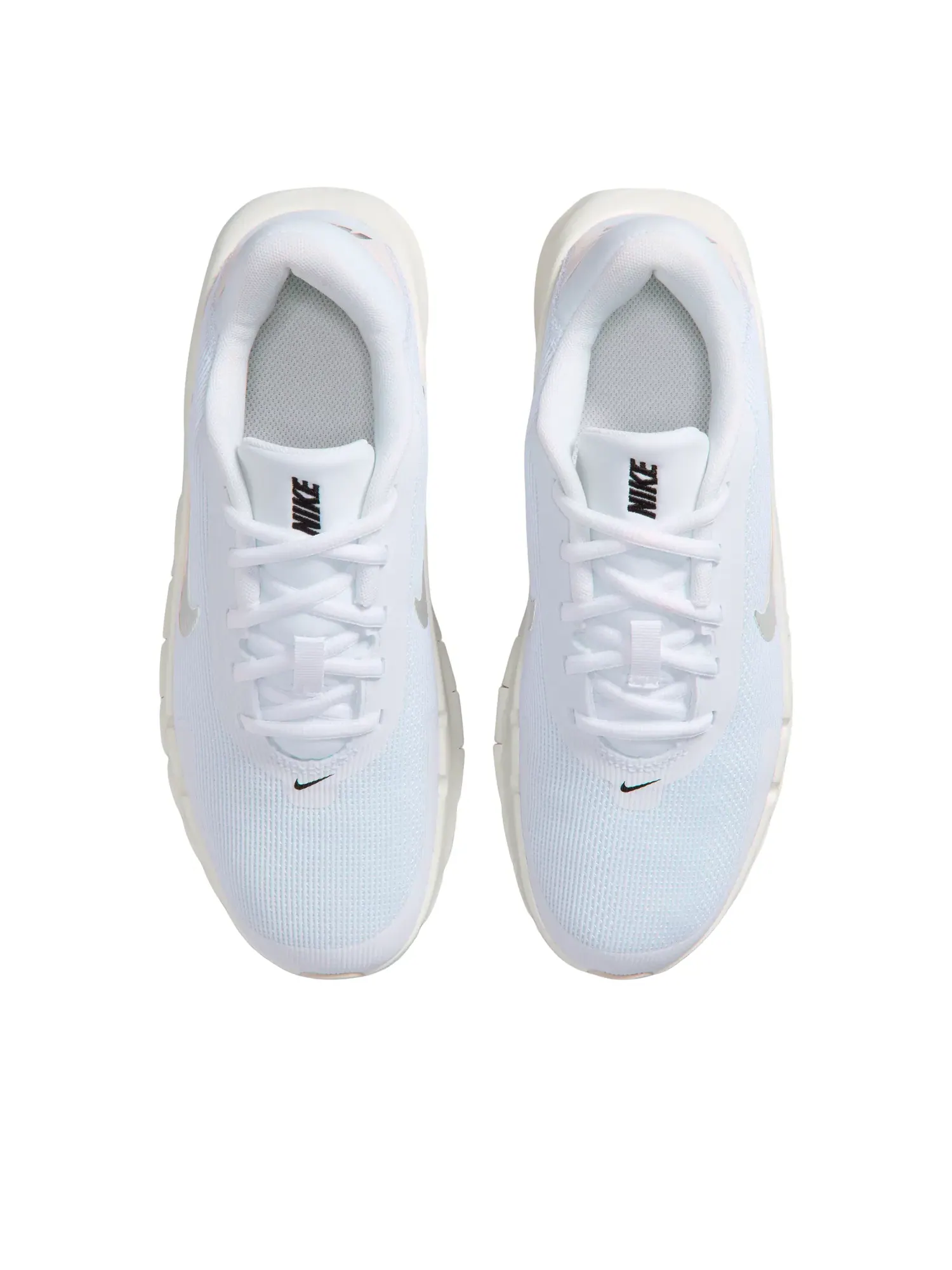 Женские кроссовки для тренировок с шнуровкой Flex Train White Sail Phantom Nike — изображение 3 из 7, синий