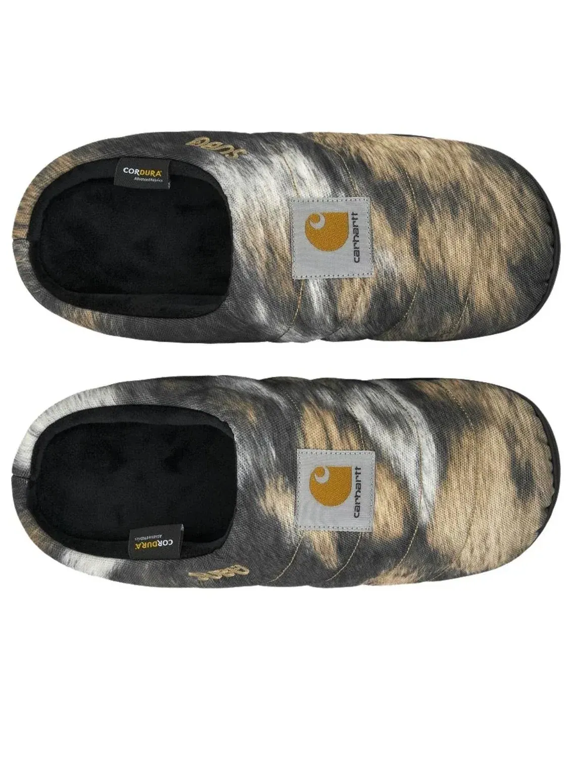 Тапочки SUBU x Carhartt WIP Cordura с принтом "Дикая собака" I034118-38W-XX — изображение 4 из 5, мульти