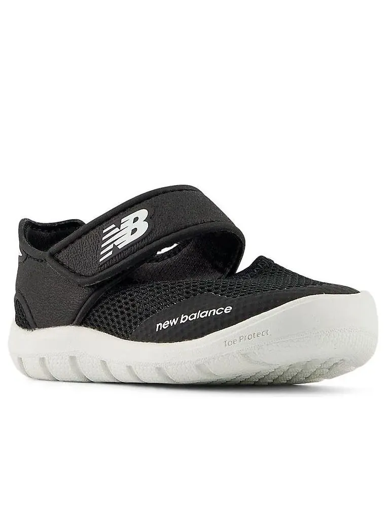 Детские кроссовки с липучкой New Balance 208 Black White — изображение 4 из 5, черный