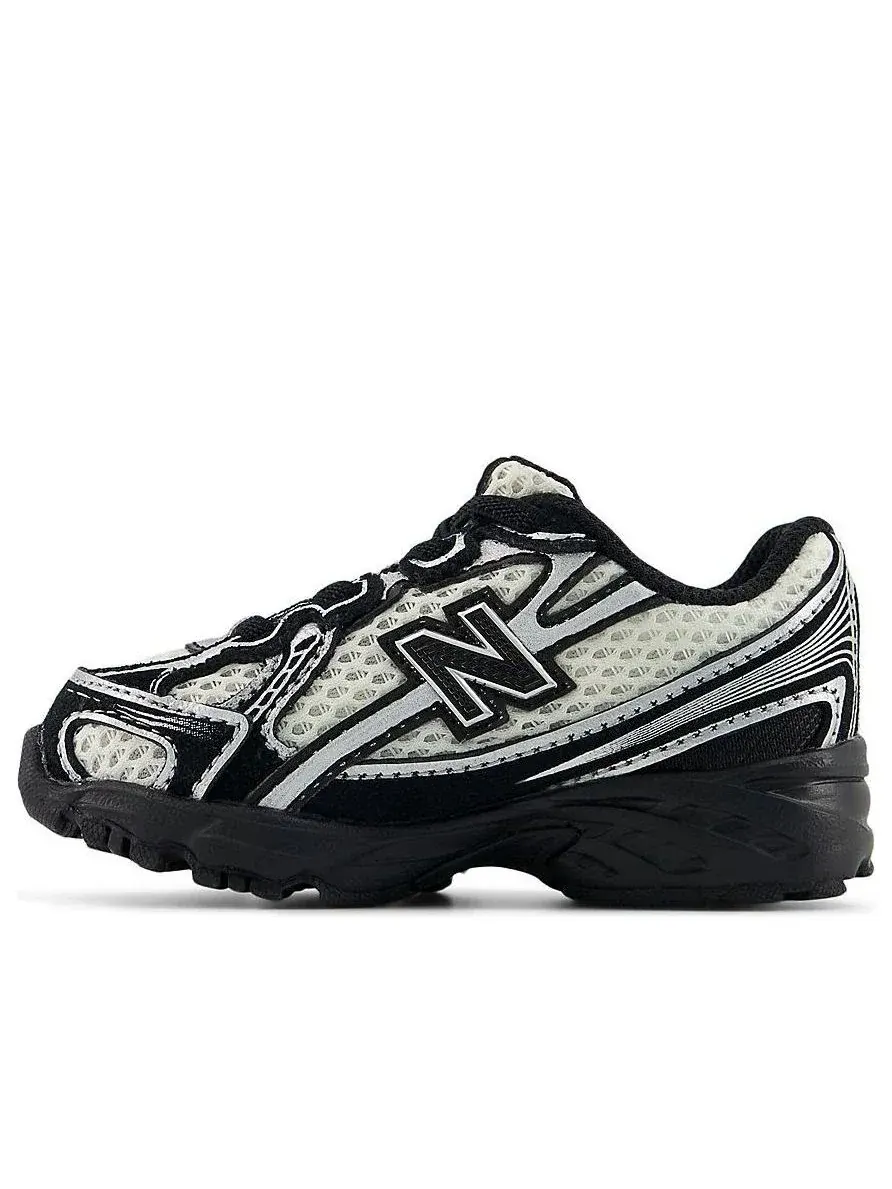 Кроссовки (TD) New Balance 740 Bungee Lace 'Black Rabbit Fur Gray' — изображение 1 из 4, черный