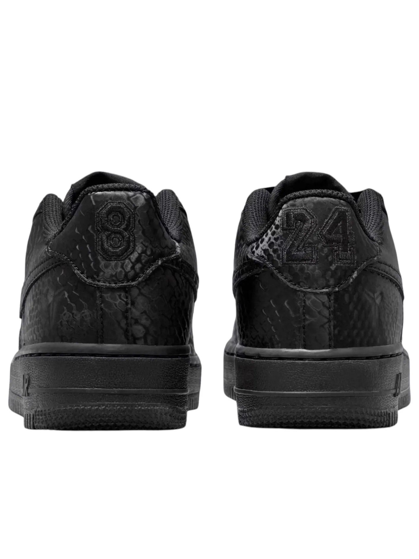Кроссовки Nike x Kobe Bryant Air Force 1 Low 'Black' — изображение 4 из 6, черный