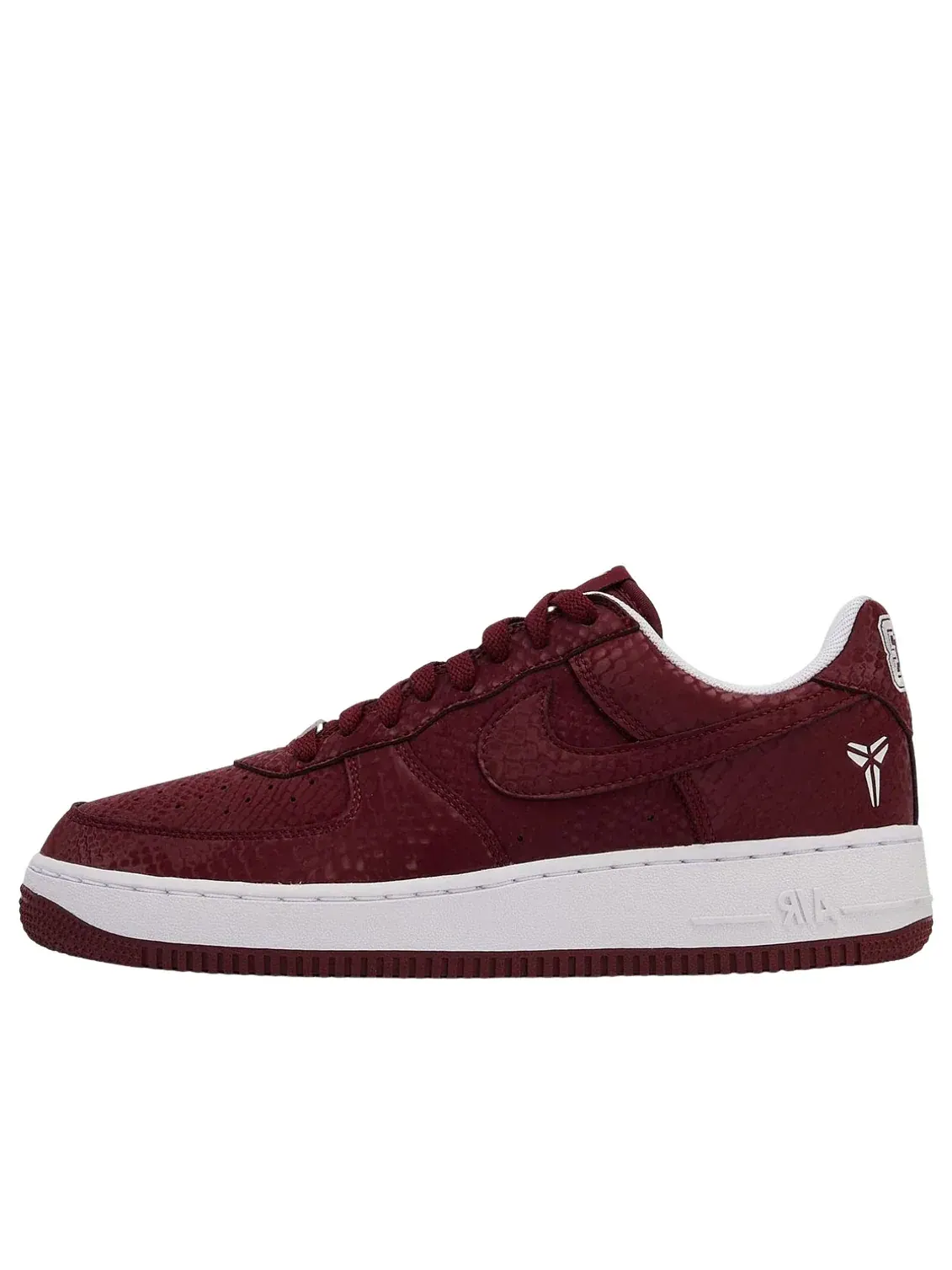 Кроссовки Nike x Kobe Bryant Air Force 1 Low 'Lower Merion Aces Team Red' — изображение 1 из 1, красный