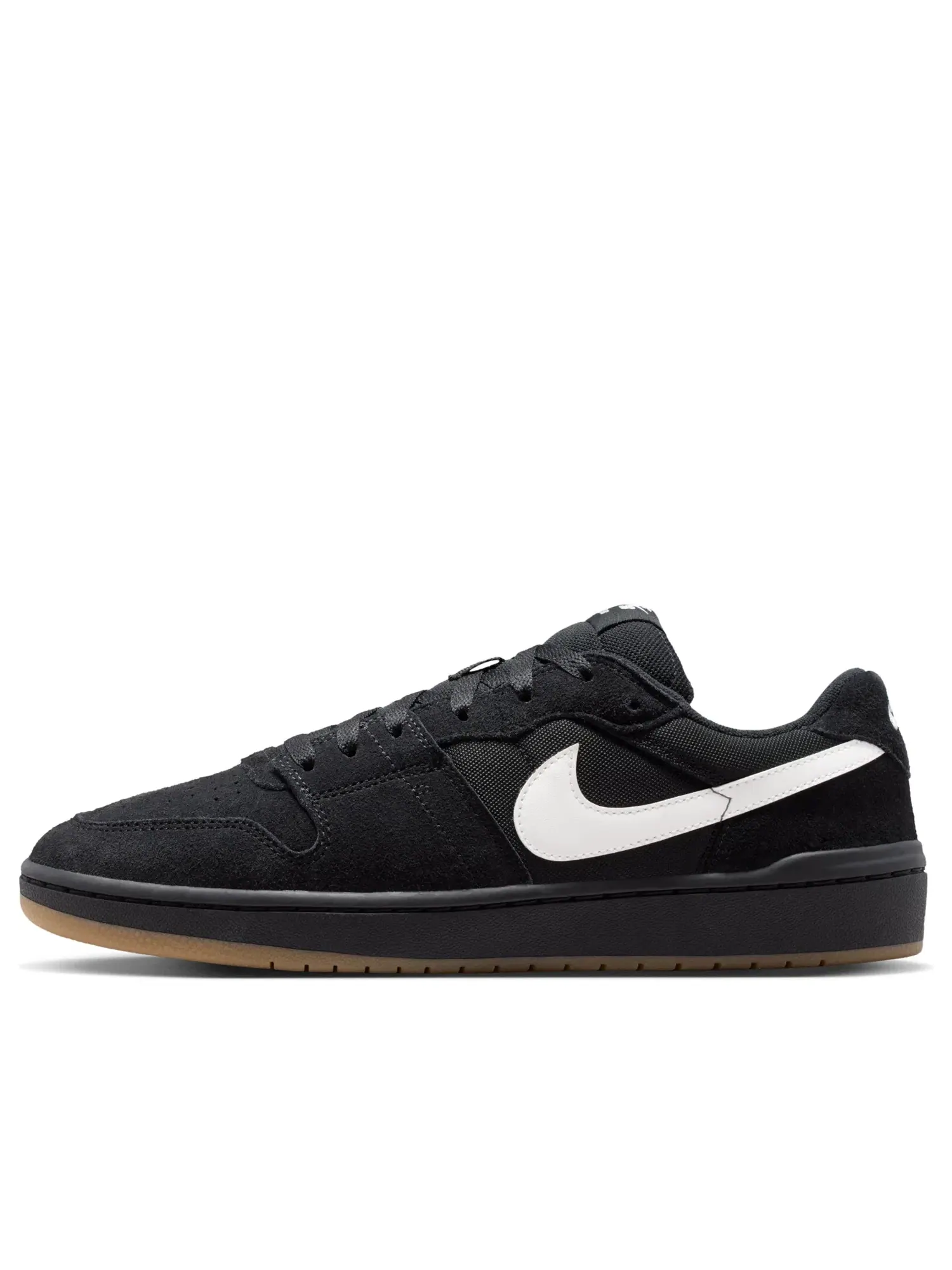 Мужские кроссовки из замши с шнуровкой Nike SB Code 58 Black Gum — изображение 1 из 7, черный