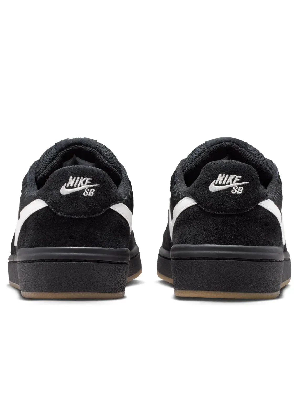 Мужские кроссовки из замши с шнуровкой Nike SB Code 58 Black Gum — изображение 4 из 7, черный