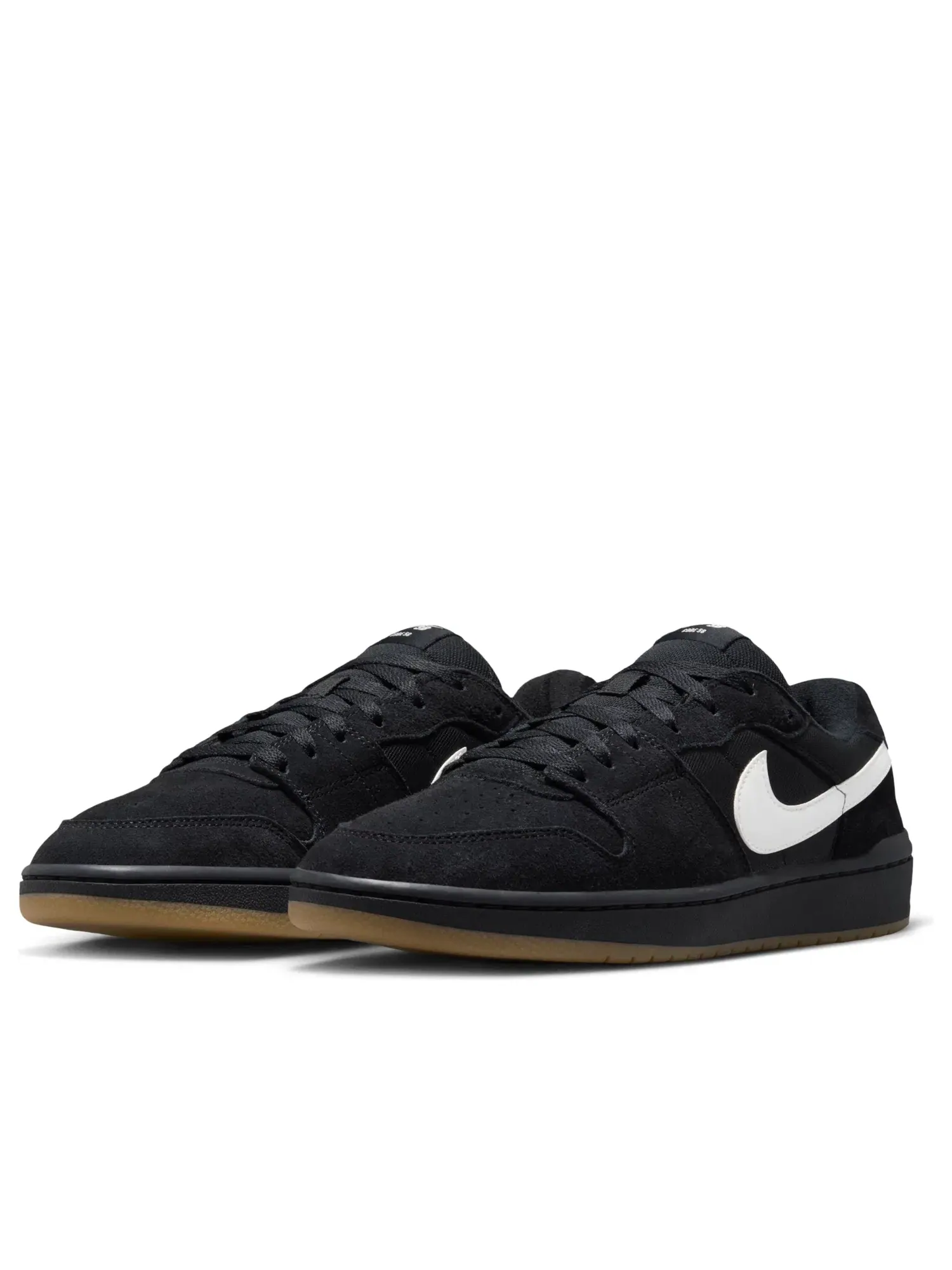 Мужские кроссовки из замши с шнуровкой Nike SB Code 58 Black Gum — изображение 5 из 7, черный