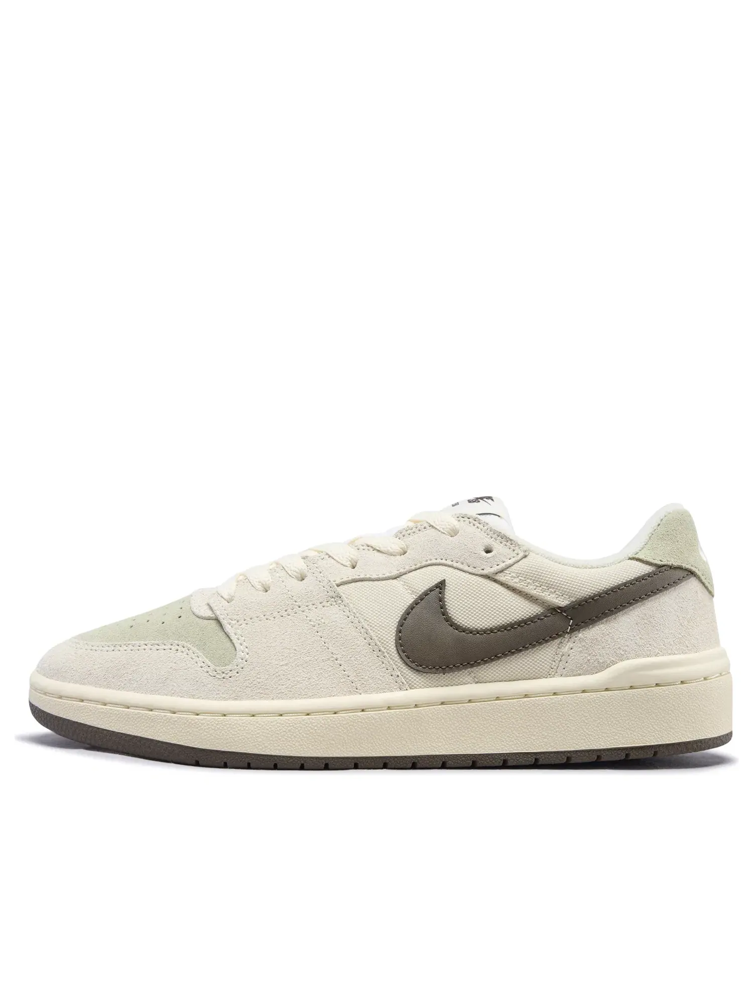 Мужские кроссовки для скейтбординга с замшевым верхом Nike SB Code 58 Pale Ivory Light Khaki — изображение 1 из 7, бежевый