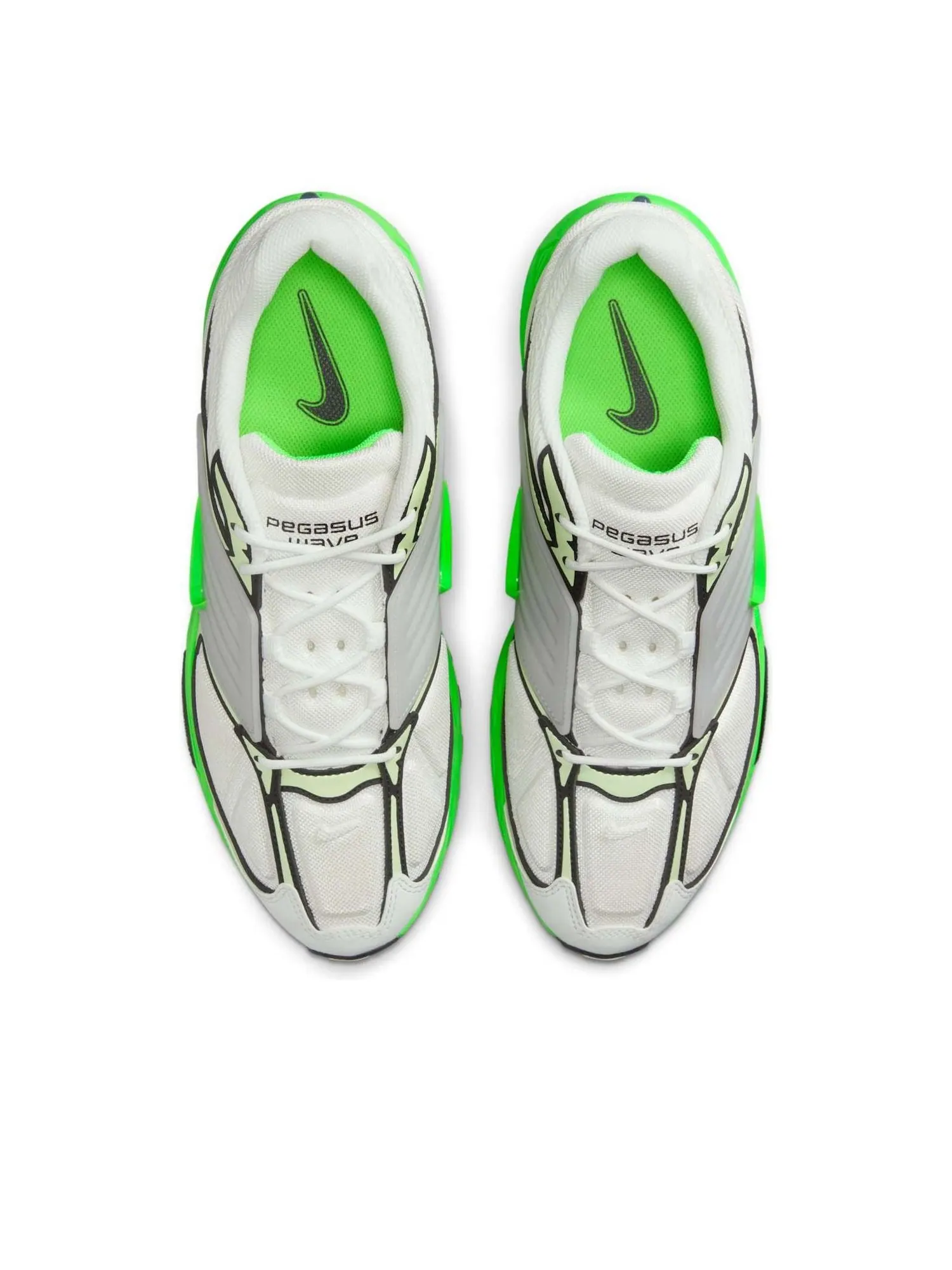 Кроссовки Nike Pegasus Wave 'Barely Volt' — изображение 2 из 6, зеленый