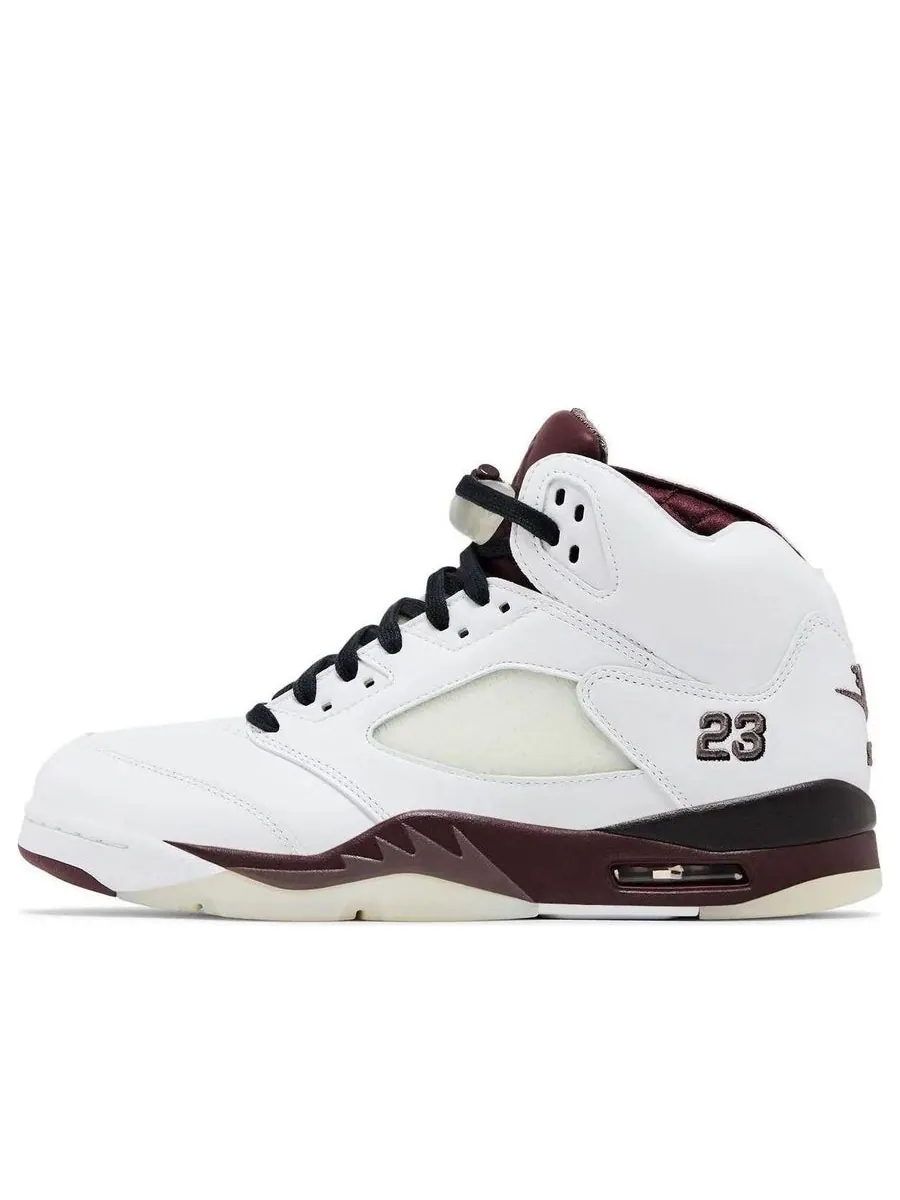 Кроссовки Air Jordan 5 Retro x A Ma Maniere 'Burgundy Crush' — изображение 1 из 1, белый