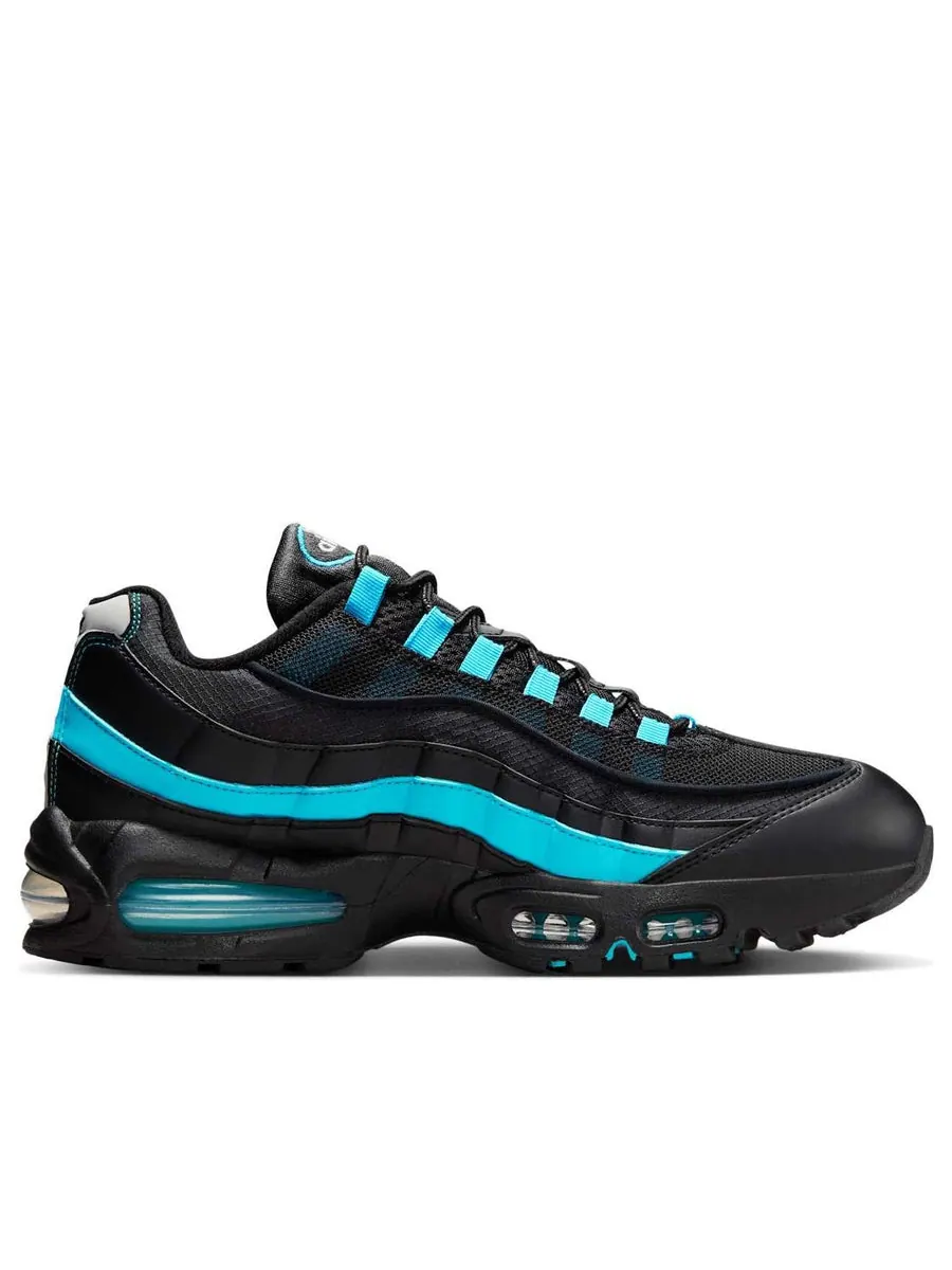 Кроссовки Nike Air Max 95 OG 'Big Bubble Baltic Blue' — изображение 2 из 6, черный