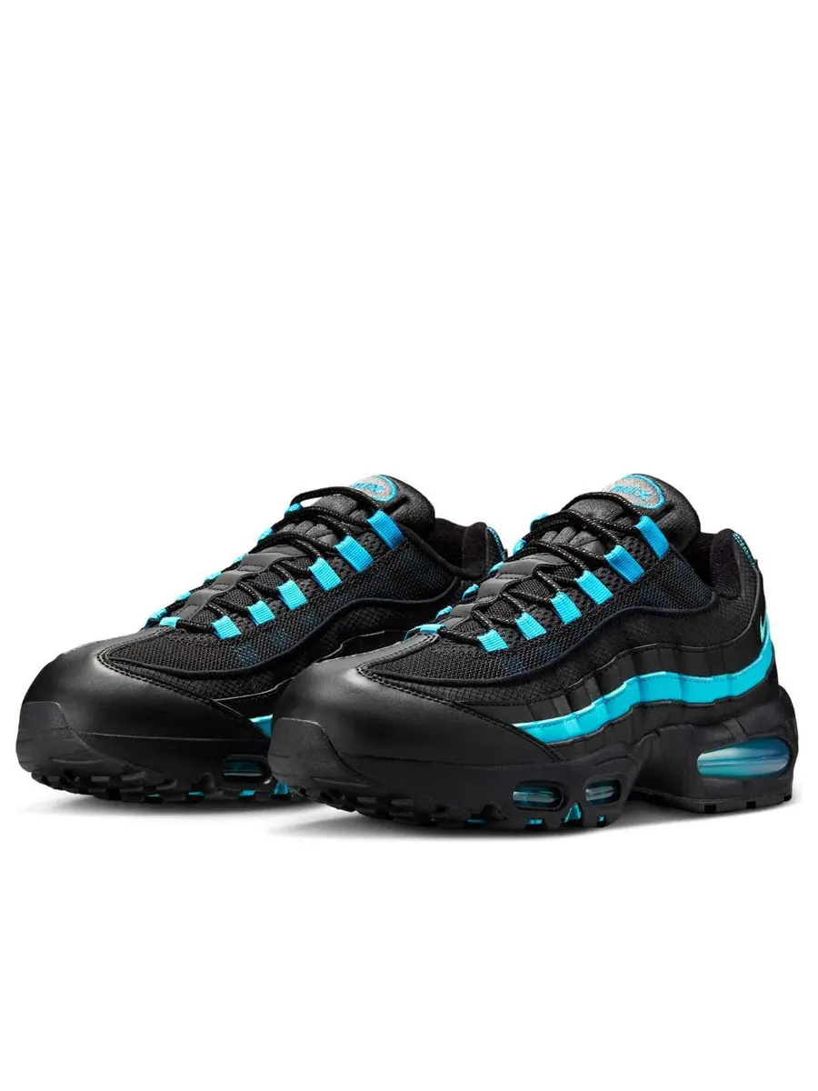 Кроссовки Nike Air Max 95 OG 'Big Bubble Baltic Blue' — изображение 3 из 6, черный
