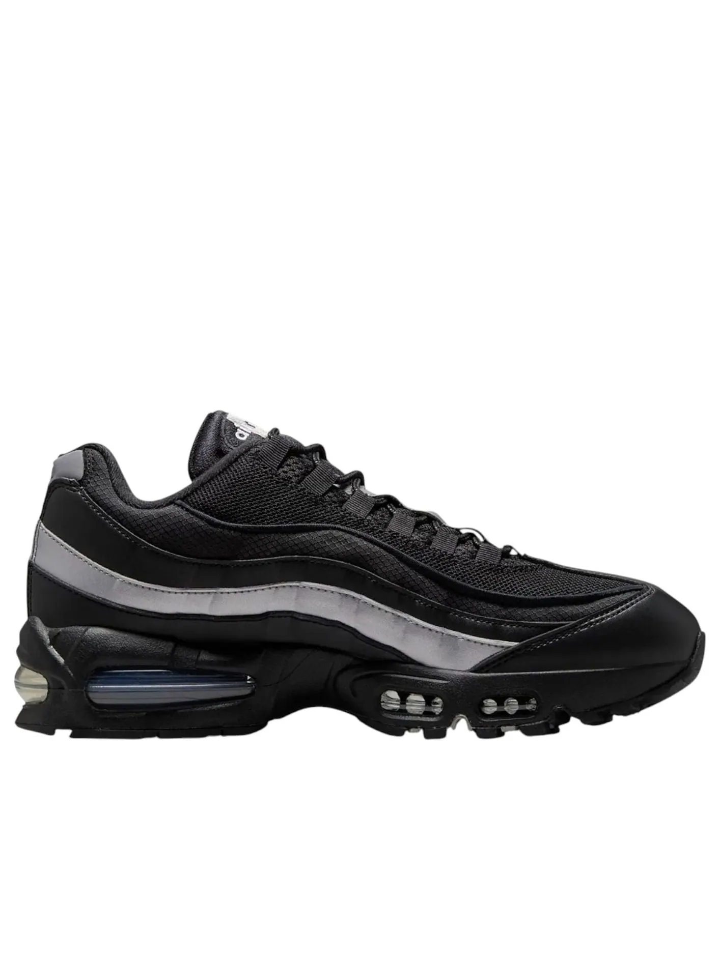 Кроссовки Nike Air Max 95 'Metallic Silver' — изображение 5 из 5, черный