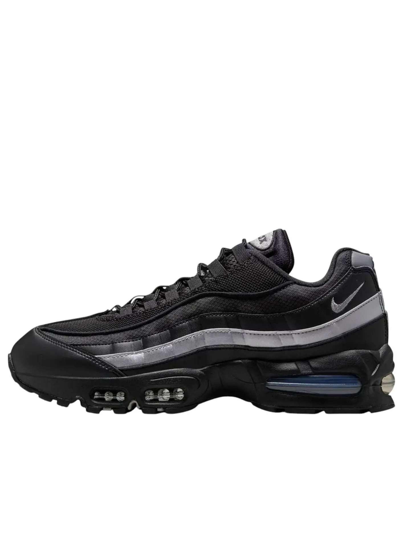 Кроссовки Nike Air Max 95 'Metallic Silver' — изображение 1 из 5, металлик серебристый