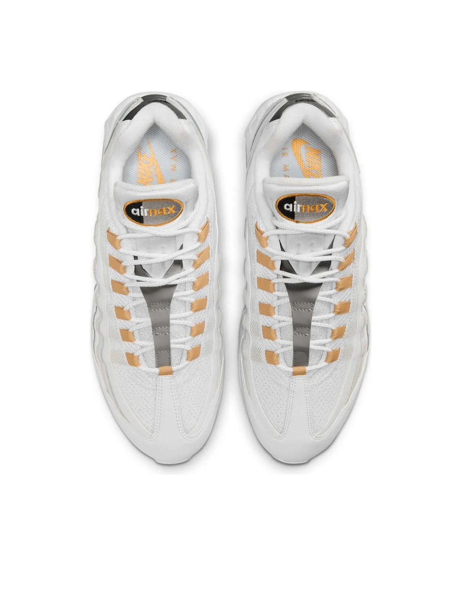 Кроссовки Nike Air Max 95 'White Metallic Gold' — изображение 2 из 6