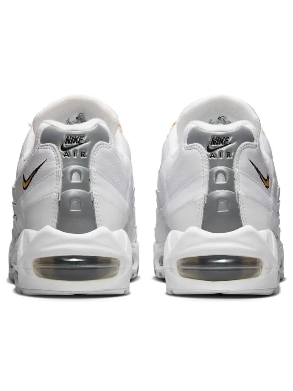 Кроссовки Nike Air Max 95 'White Metallic Gold' — изображение 3 из 6