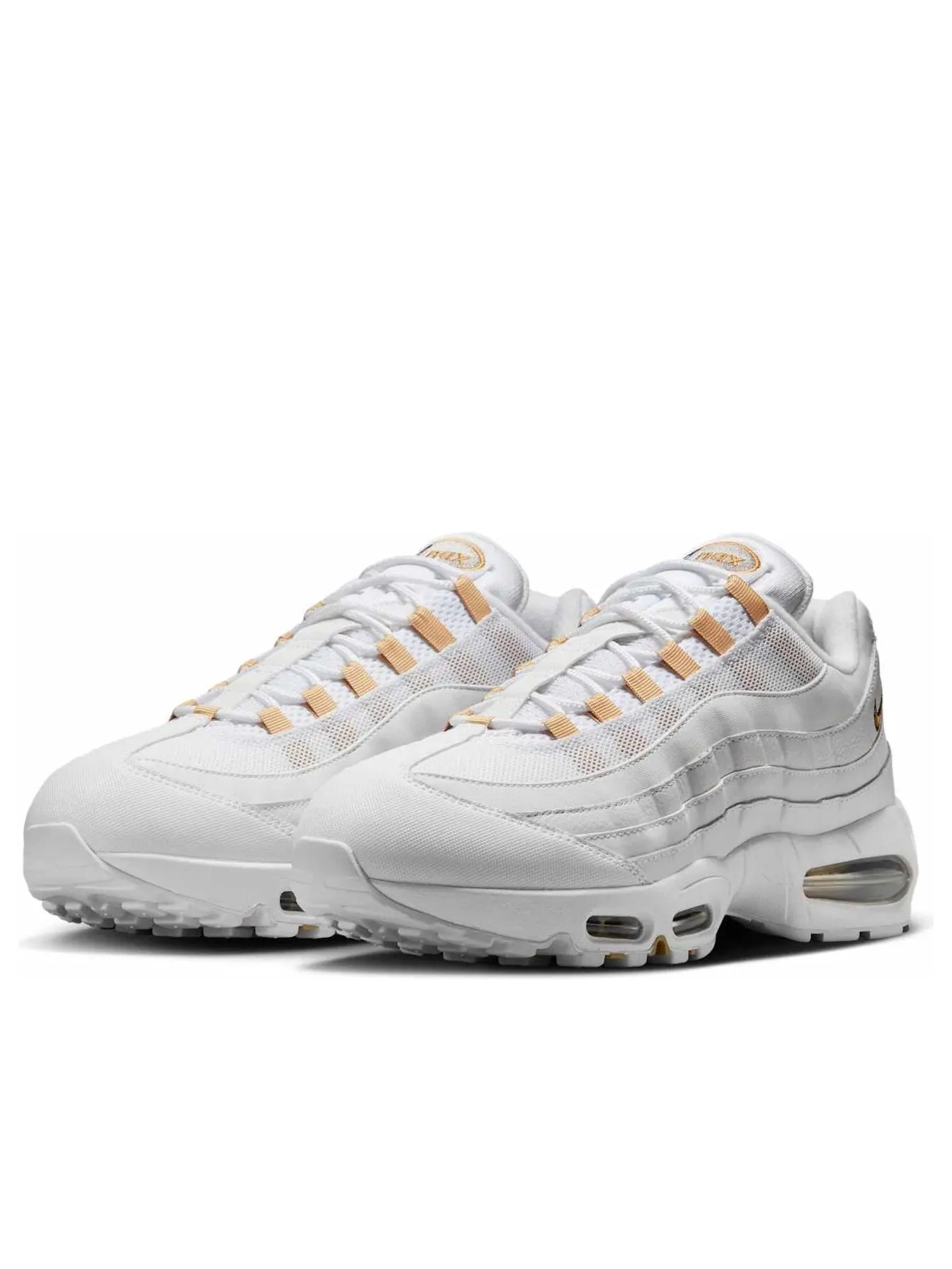 Кроссовки Nike Air Max 95 'White Metallic Gold' — изображение 4 из 6