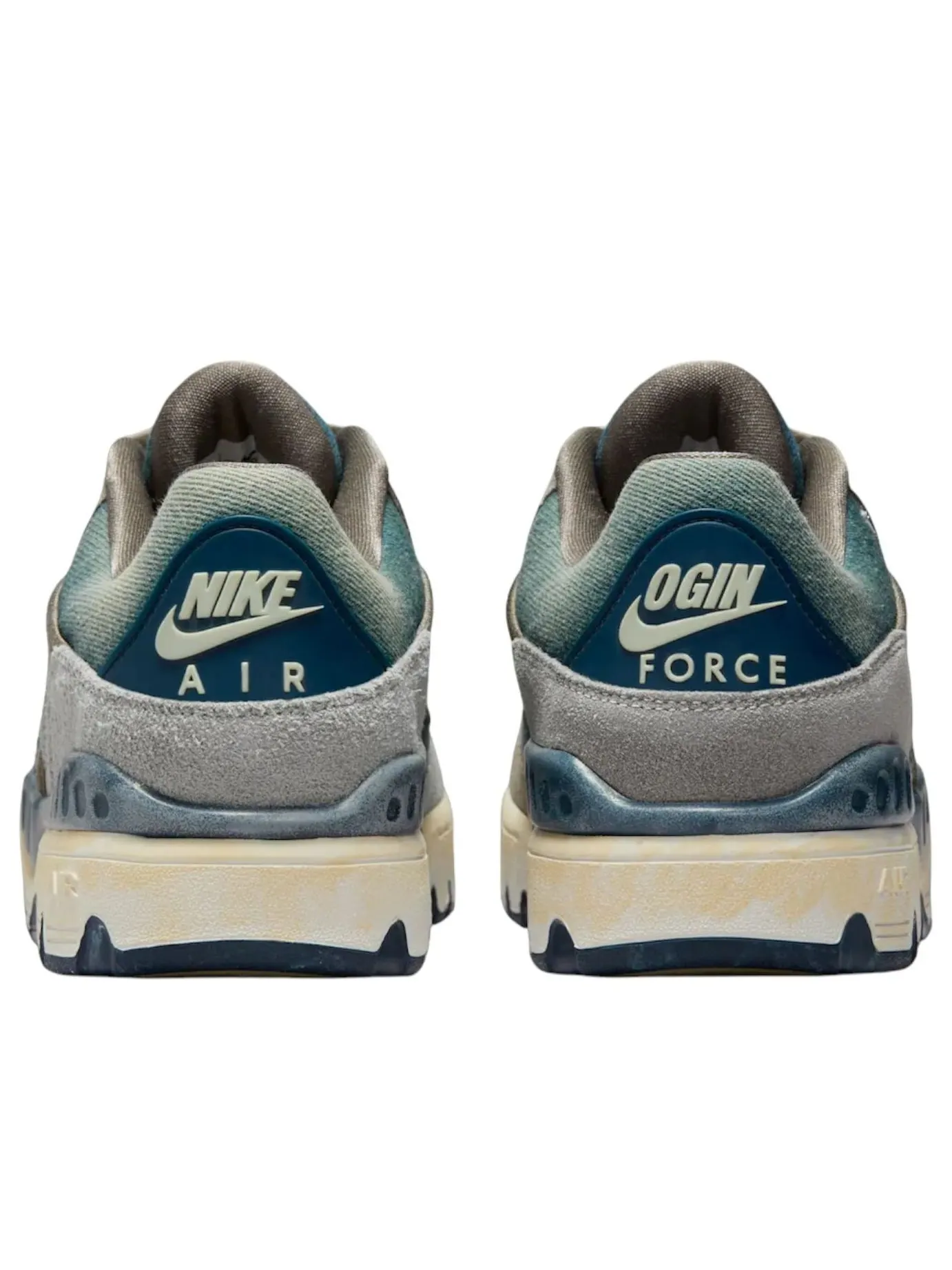 Кроссовки Nike x NIGO x Levi’s Air Force 3 Low OGIN Version 'Olive Grey' — изображение 5 из 6, серый