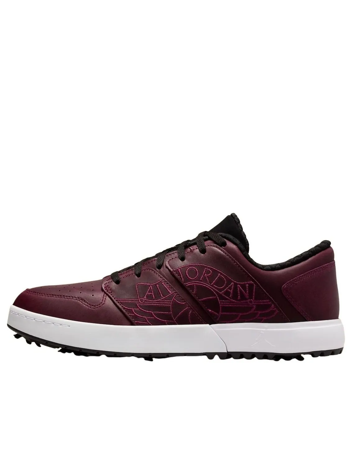 Air Jordan Nu Retro 1 Low Golf 'Bordeaux White Black' — изображение 1 из 5, белый/черный