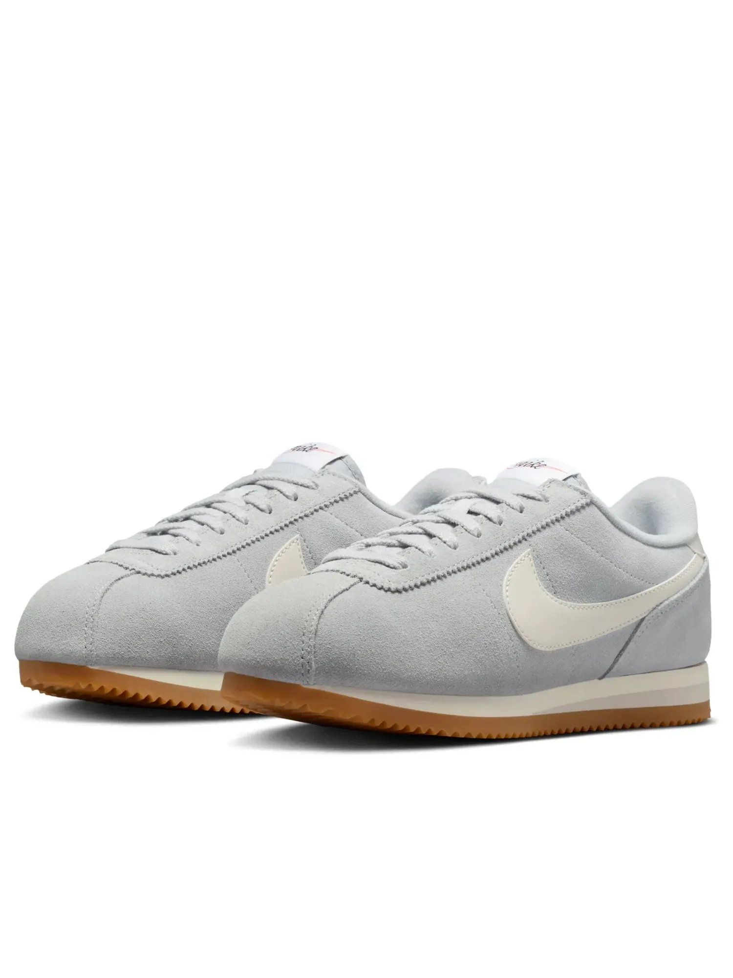 Женские кроссовки с замшевым верхом Nike Cortez Light Smoke Grey — изображение 5 из 7, серый