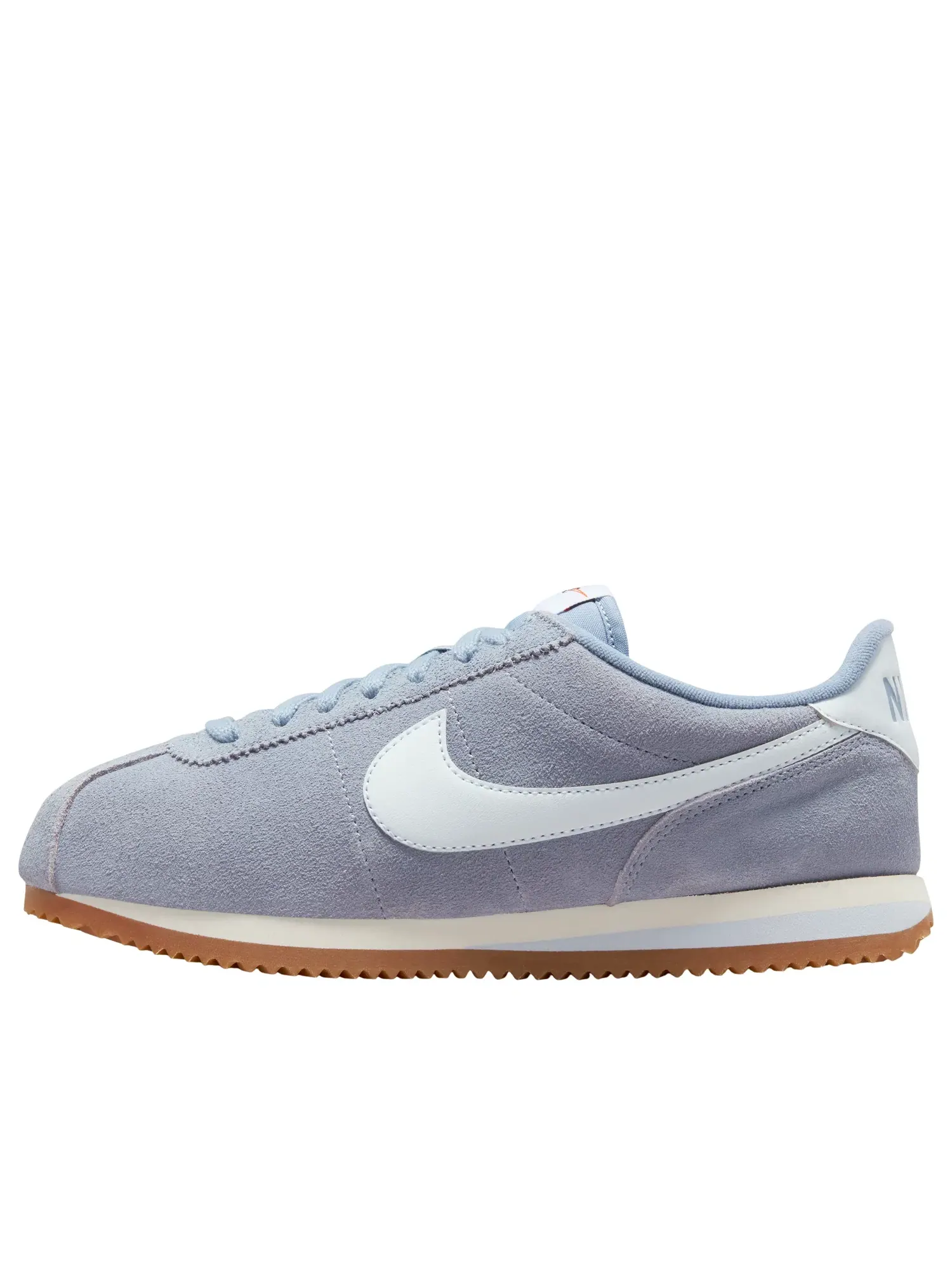 Женские кроссовки с замшевым верхом Nike Cortez Ashen Slate Football Grey Sail — изображение 1 из 7, серый