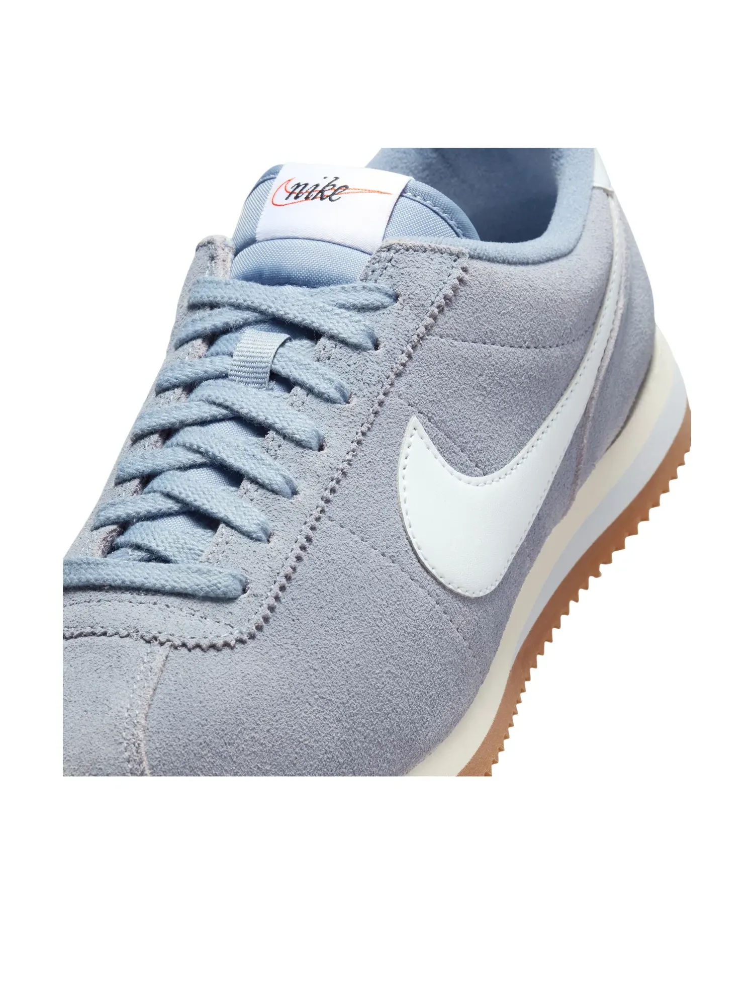 Женские кроссовки с замшевым верхом Nike Cortez Ashen Slate Football Grey Sail — изображение 5 из 7, серый