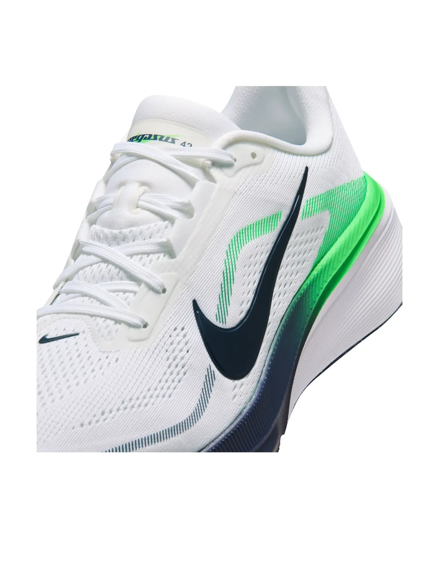 Мужские кроссовки с шнуровкой Air Zoom Pegasus 42 Nike — изображение 6 из 7, белый
