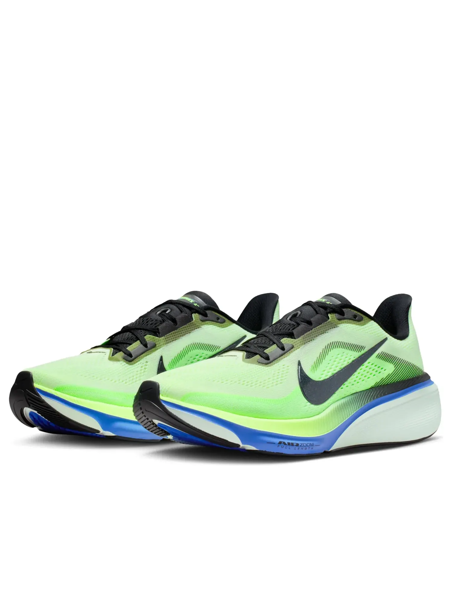 Кроссовки Nike Air Zoom Pegasus 42 'Volt Tint Sapphire Lime' — изображение 4 из 7, зеленый