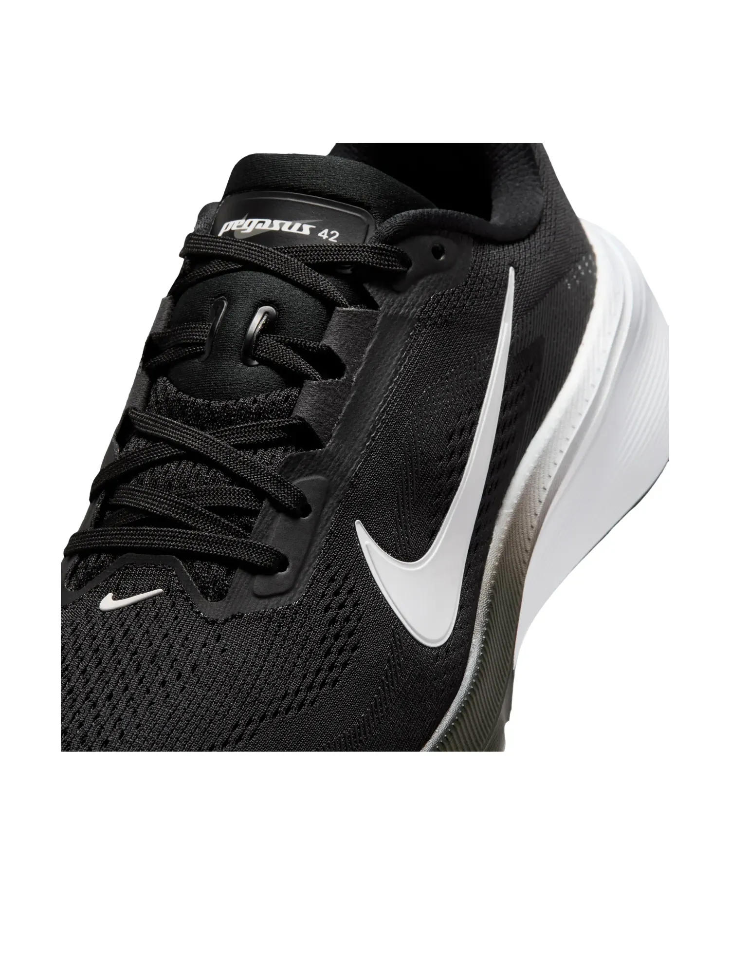 Кроссовки (WMNS) Nike Air Zoom Pegasus 42 'Black Iron Grey' — изображение 5 из 6, черный