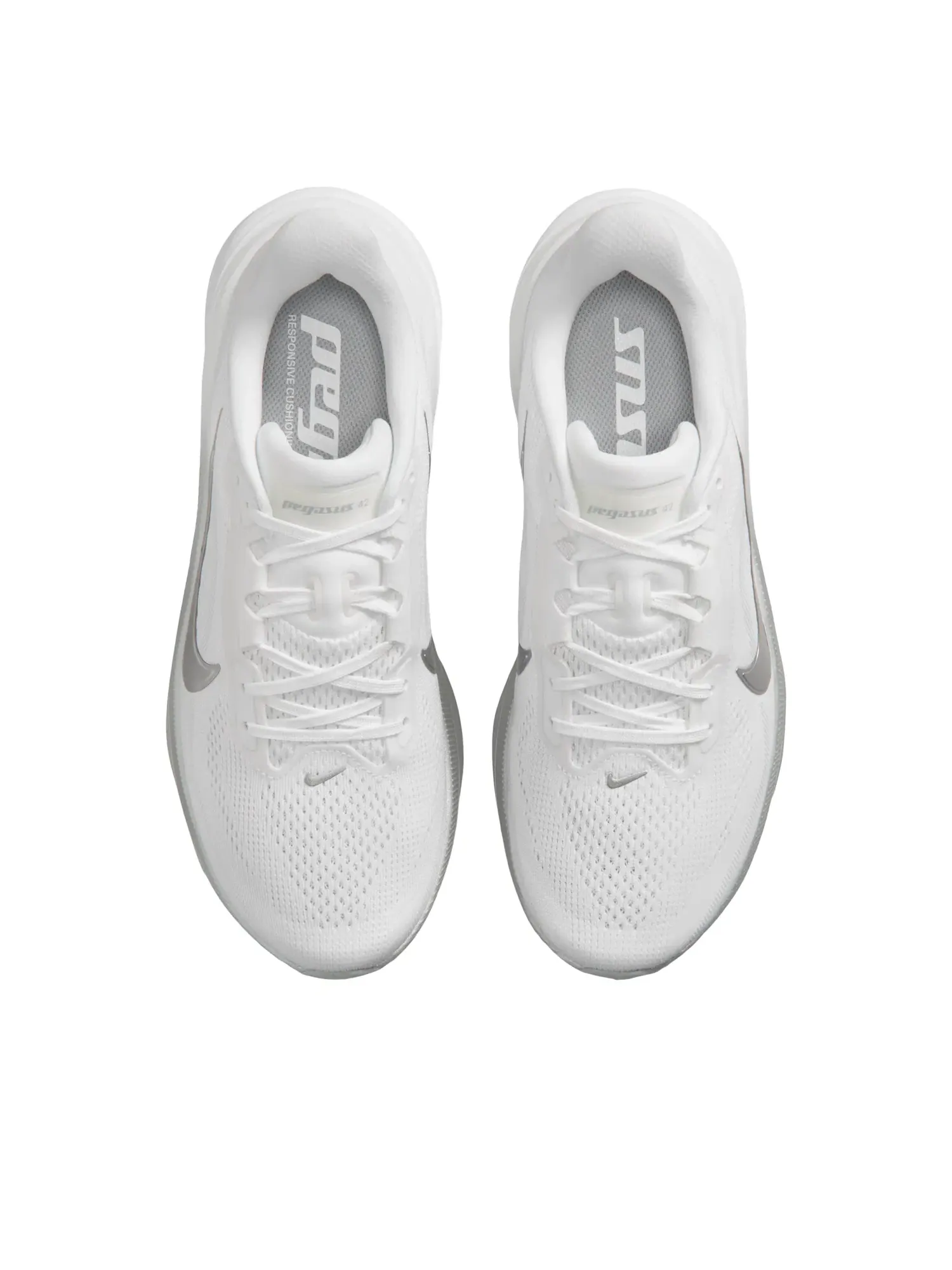 Кроссовки Nike Air Zoom Pegasus 42 'White Metallic Silver' IB1881-102 — изображение 3 из 6, белый