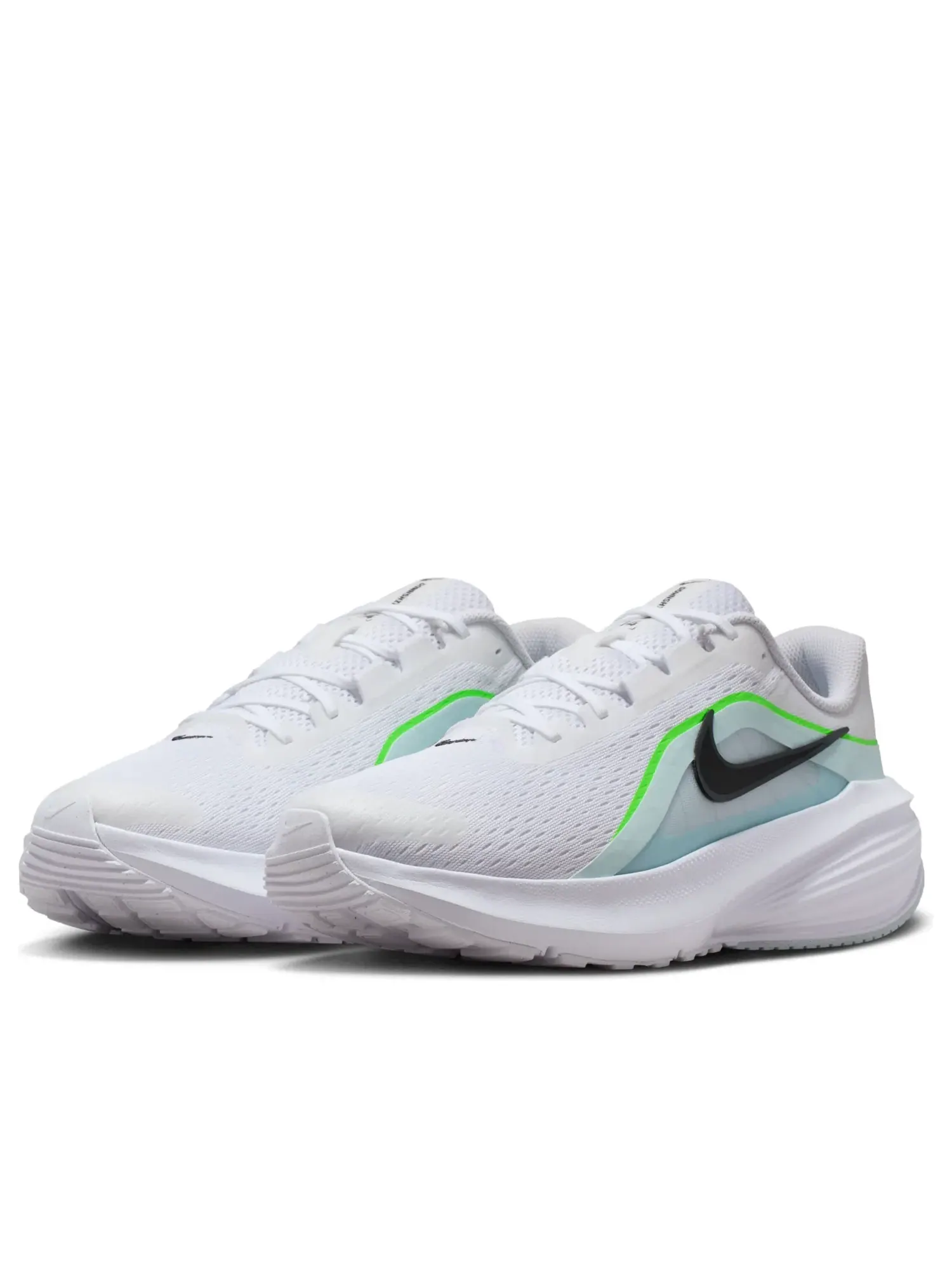 Кроссовки Nike Downshifter 14 'White Glacier Blue Green Strike' IB1895-100 — изображение 4 из 6, белый