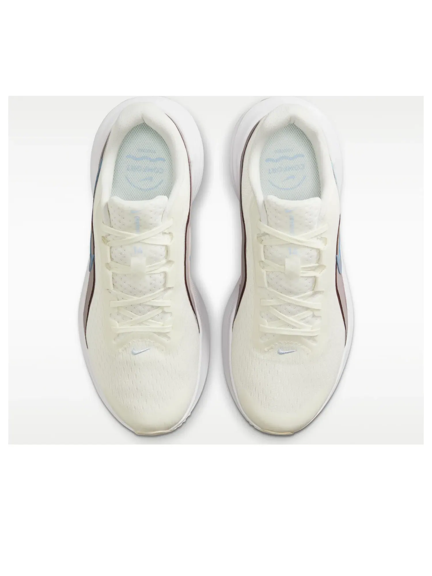 Кроссовки Nike Downshifter 14 'Sail White Tattoo Hydrogen Blue' IB1899-100 — изображение 2 из 6, белый