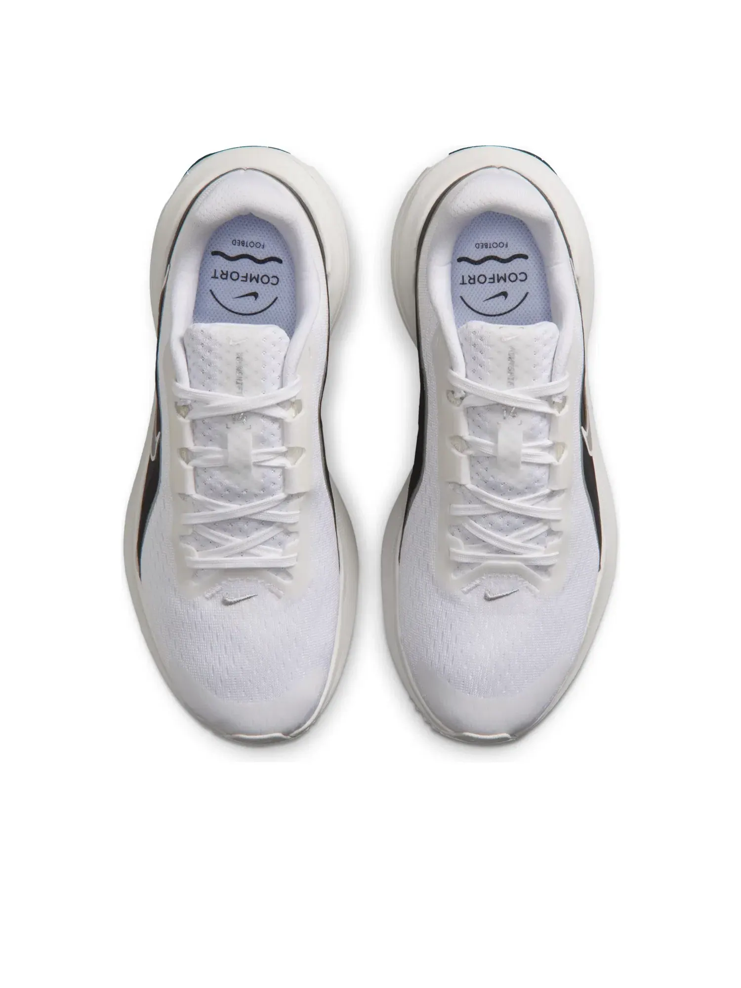 Женские кроссовки с шнуровкой Nike Downshifter 14 Summit White Anthracite — изображение 3 из 7, белый
