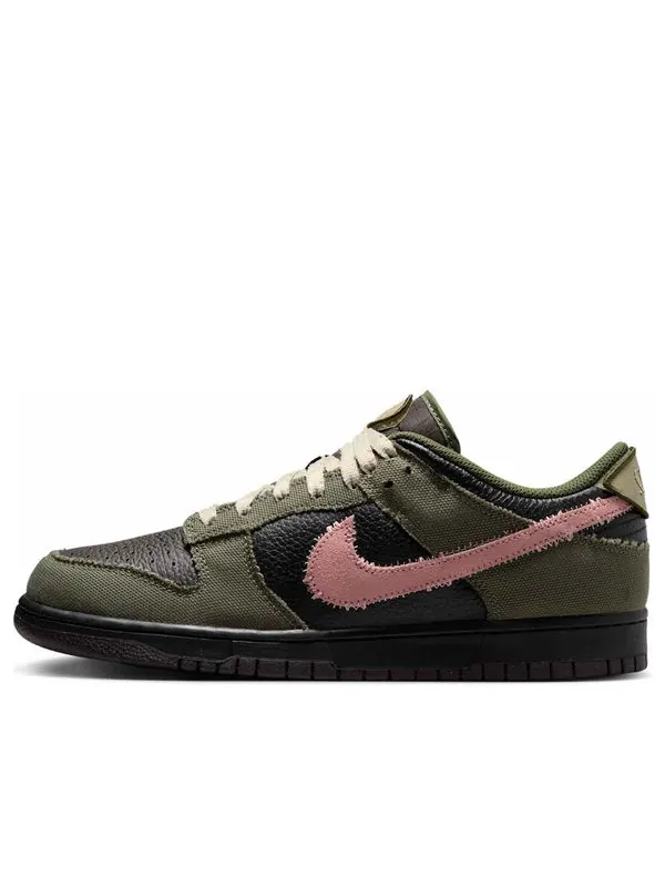 Кроссовки dunk low Nike — изображение 1 из 4, оливковый зеленый